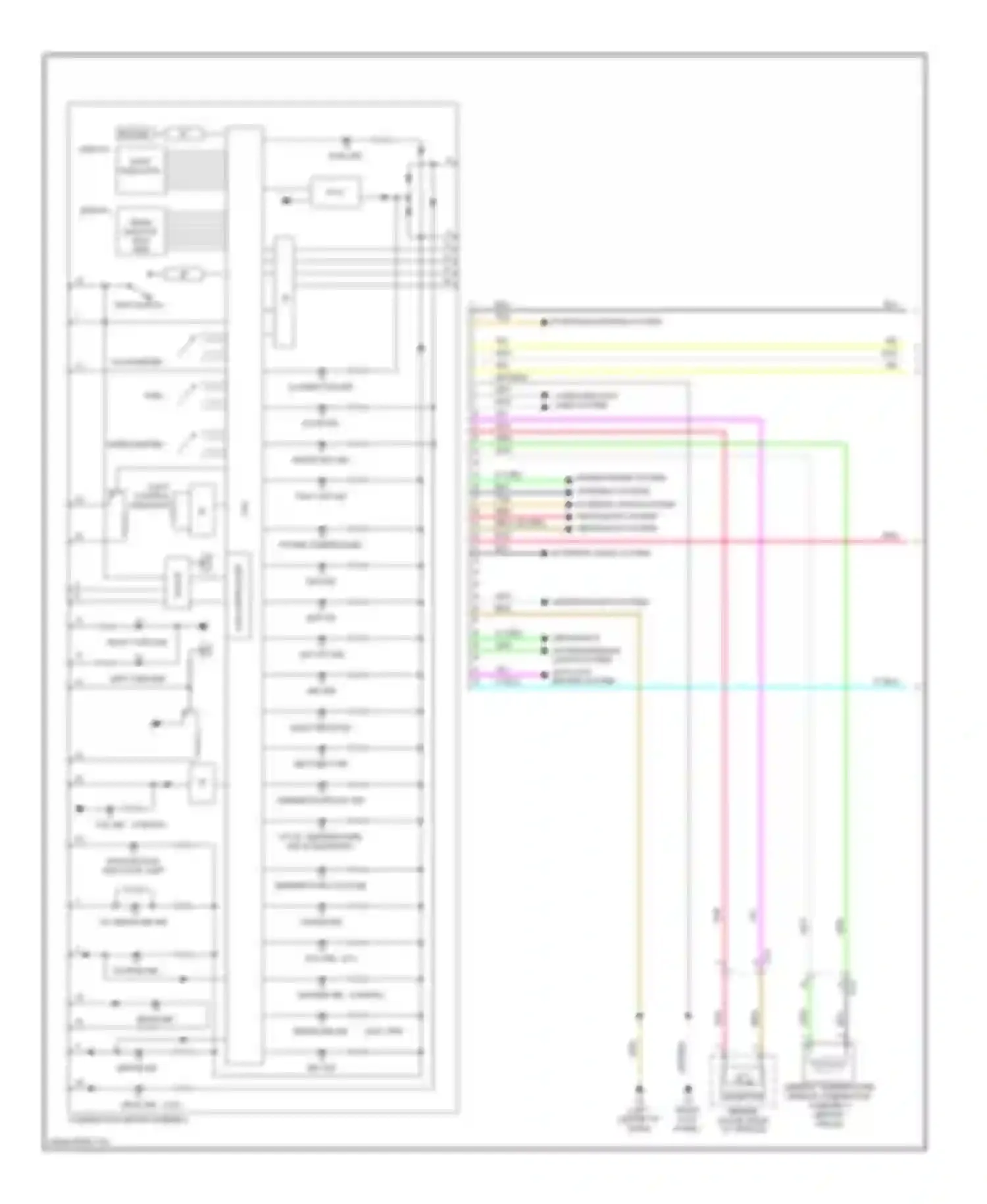 Wiring diagram malfunction indicator lamp for Scion tC II facelift (2013-2016) (1 of 1)