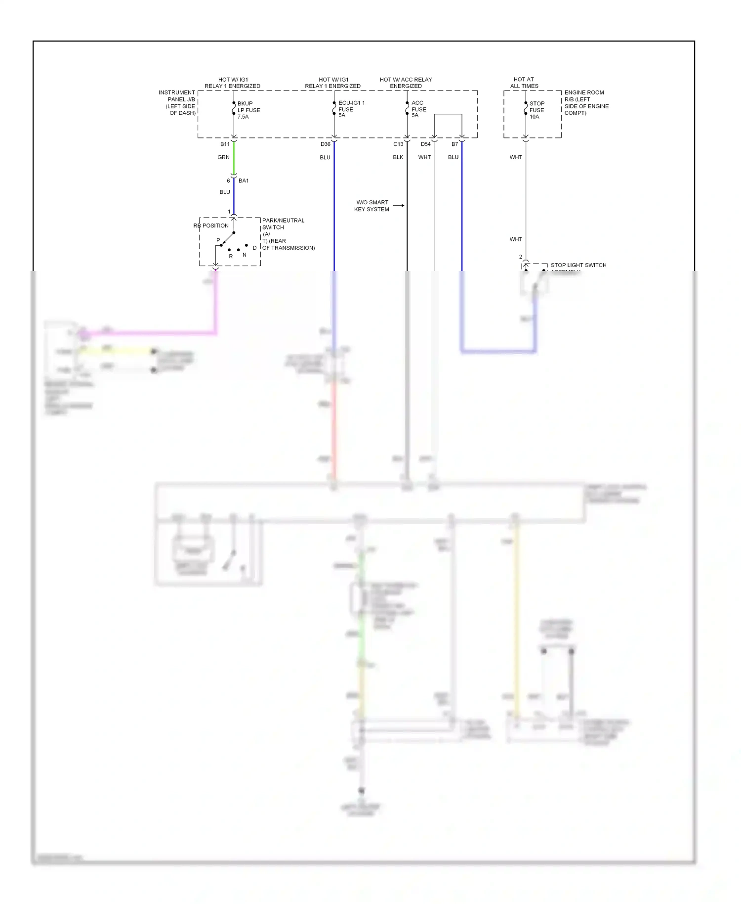 Scion tC II facelift (2013-2016) sls+ wiring diagram  (1 of 1)