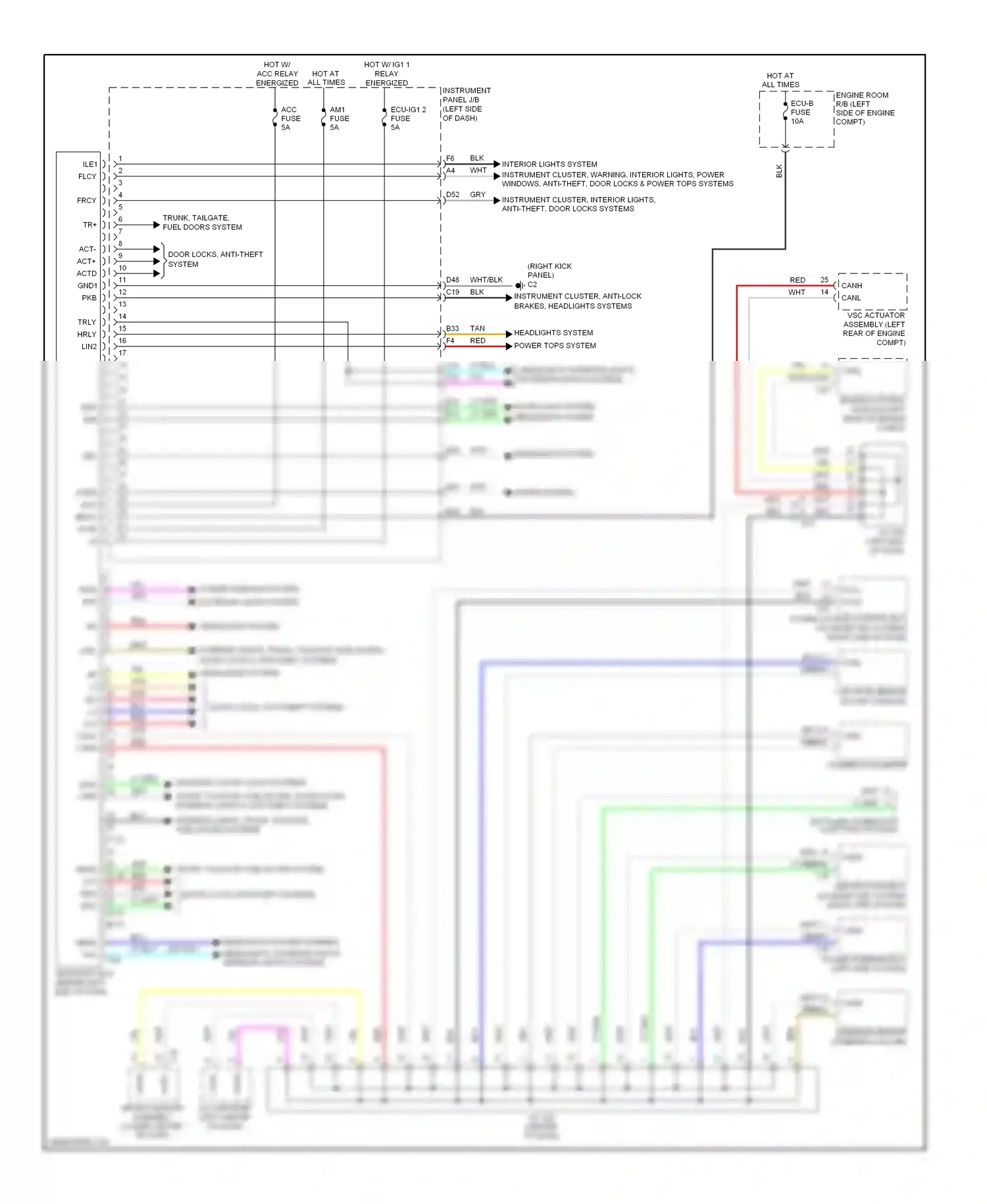 Scion tC II facelift (2013-2016) wht wiring diagram  (22 of 55)