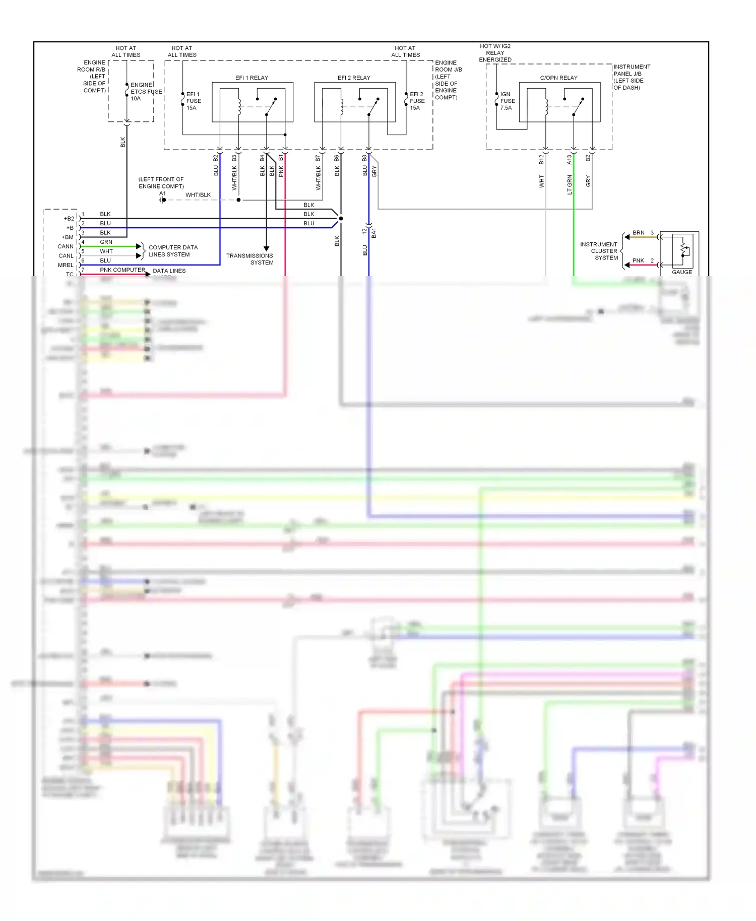 Scion tC II facelift (2013-2016) wht wiring diagram  (18 of 55)