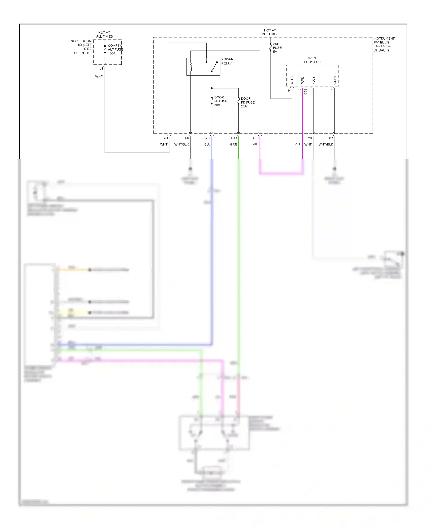 Scion tC II facelift (2013-2016) wht wiring diagram  (42 of 55)