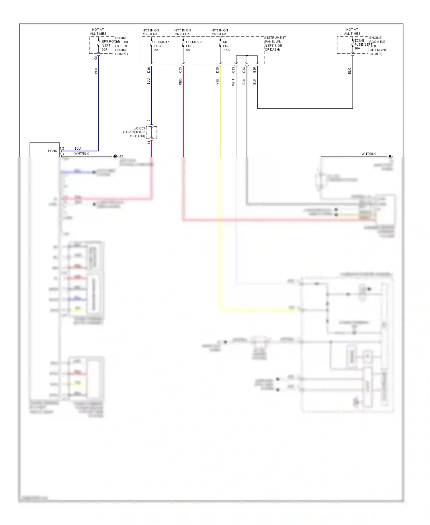 Scion tC II facelift (2013-2016) wht wiring diagram  (17 of 55)