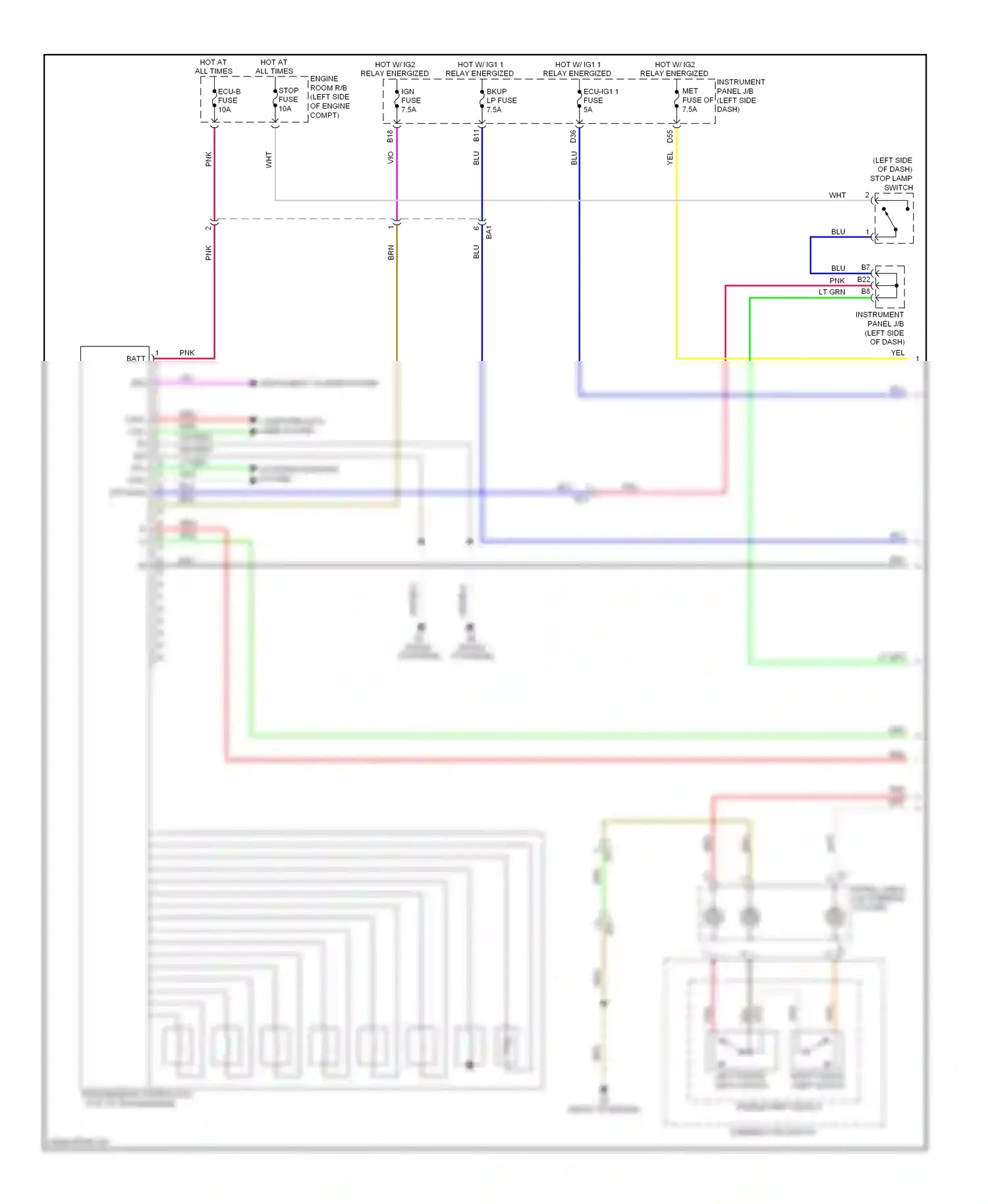 Scion tC II facelift (2013-2016) wht wiring diagram  (50 of 55)