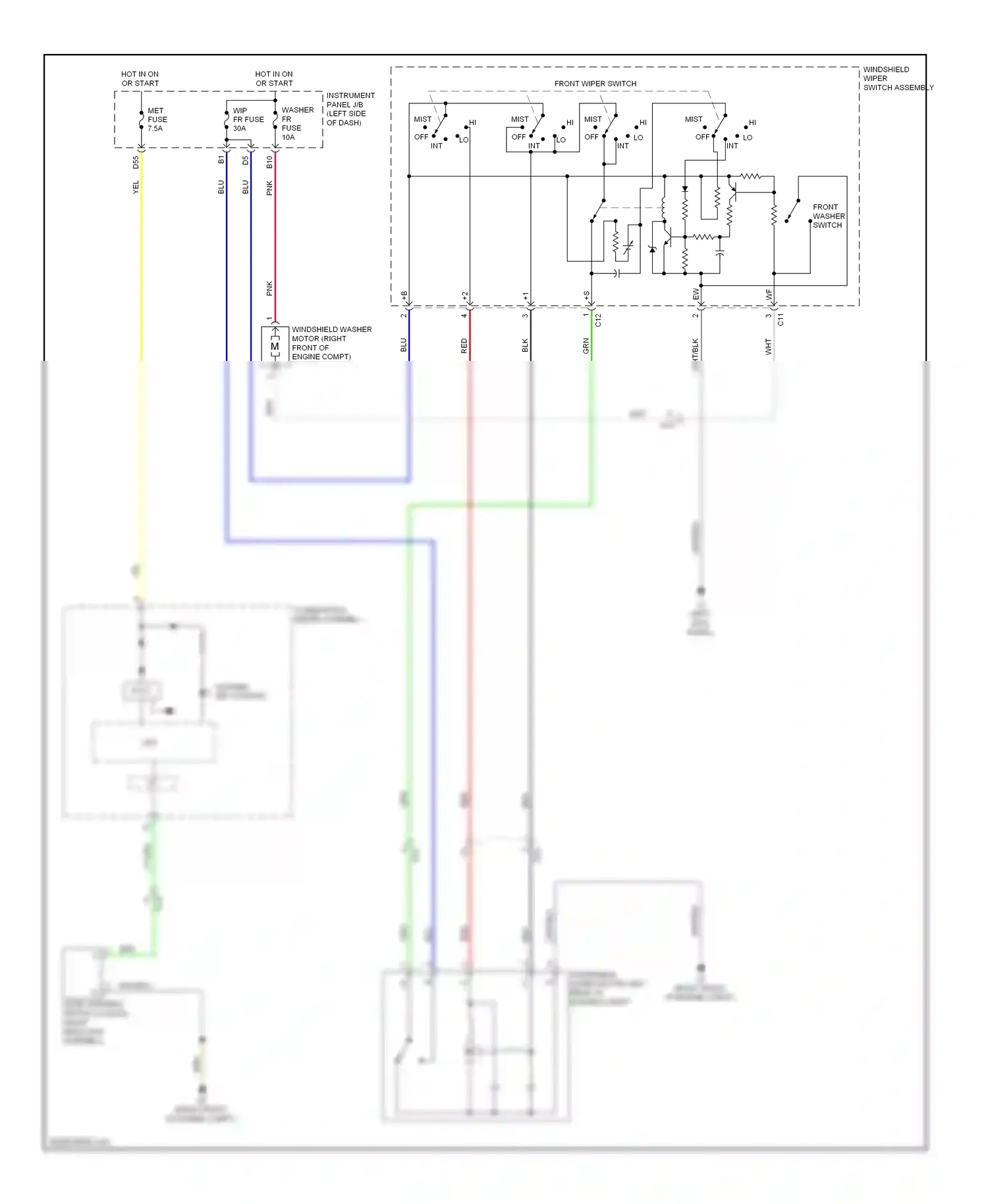 Scion tC II facelift (2013-2016) wht wiring diagram  (51 of 55)