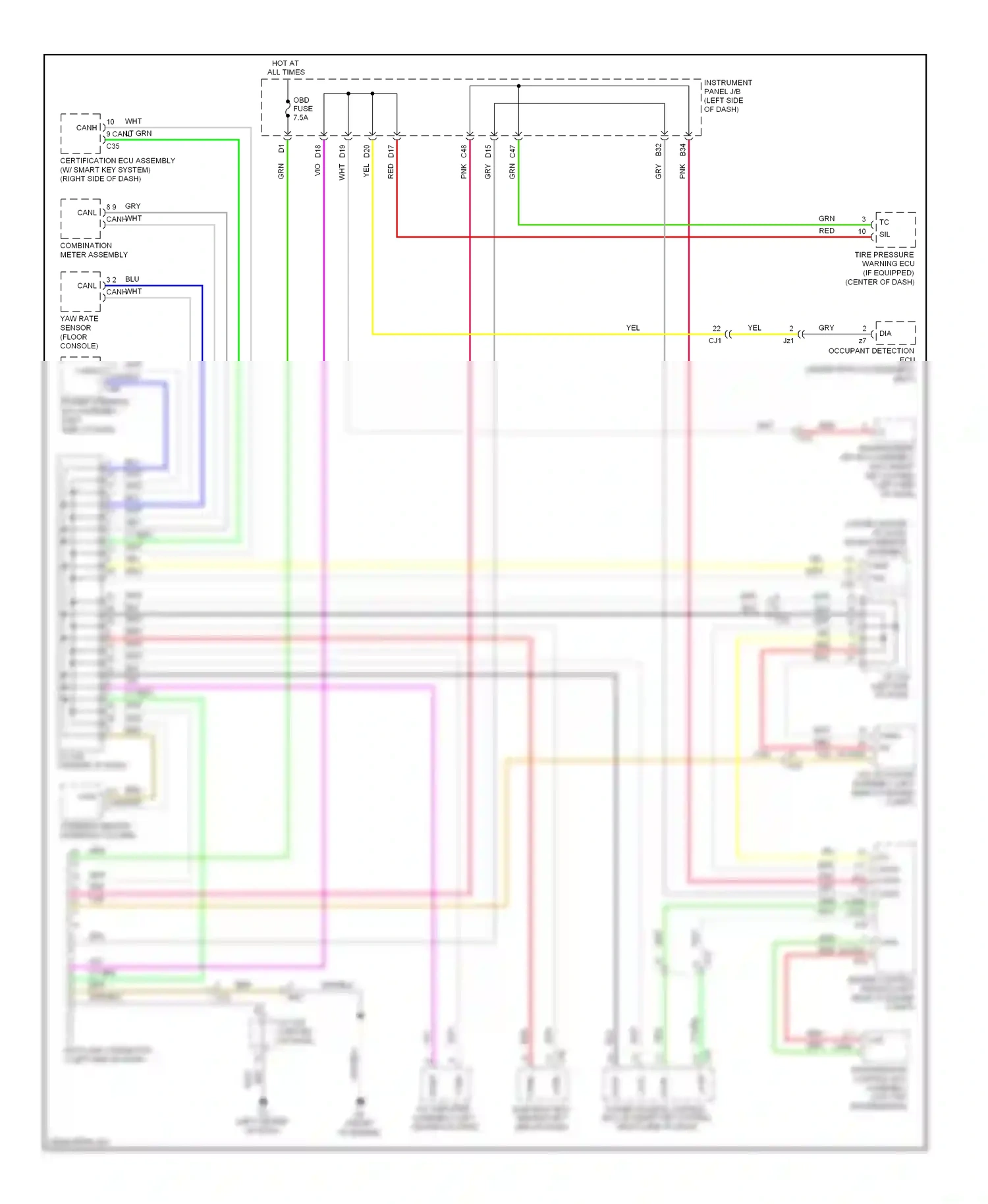 Scion tC II facelift (2013-2016) wht wiring diagram  (12 of 55)