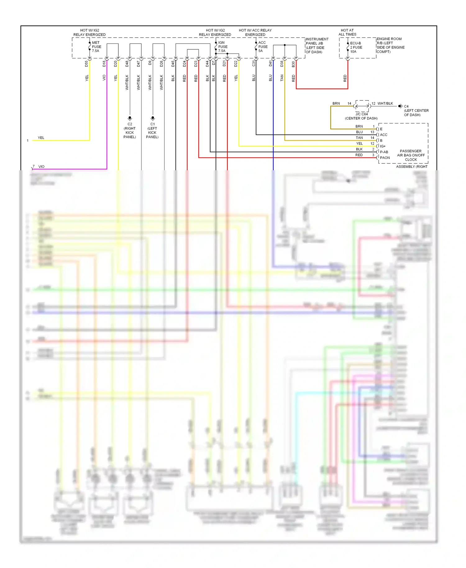 Scion tC II facelift (2013-2016) wht wiring diagram  (49 of 55)