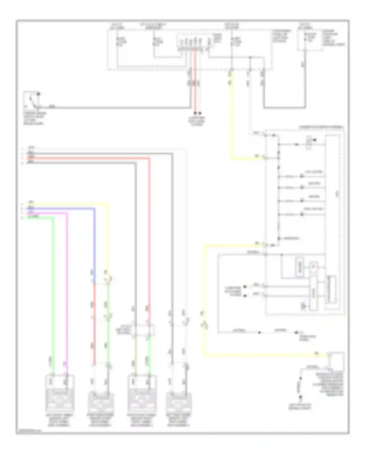 Wiring diagram yel for Scion tC II facelift (2013-2016) (4 of 55)