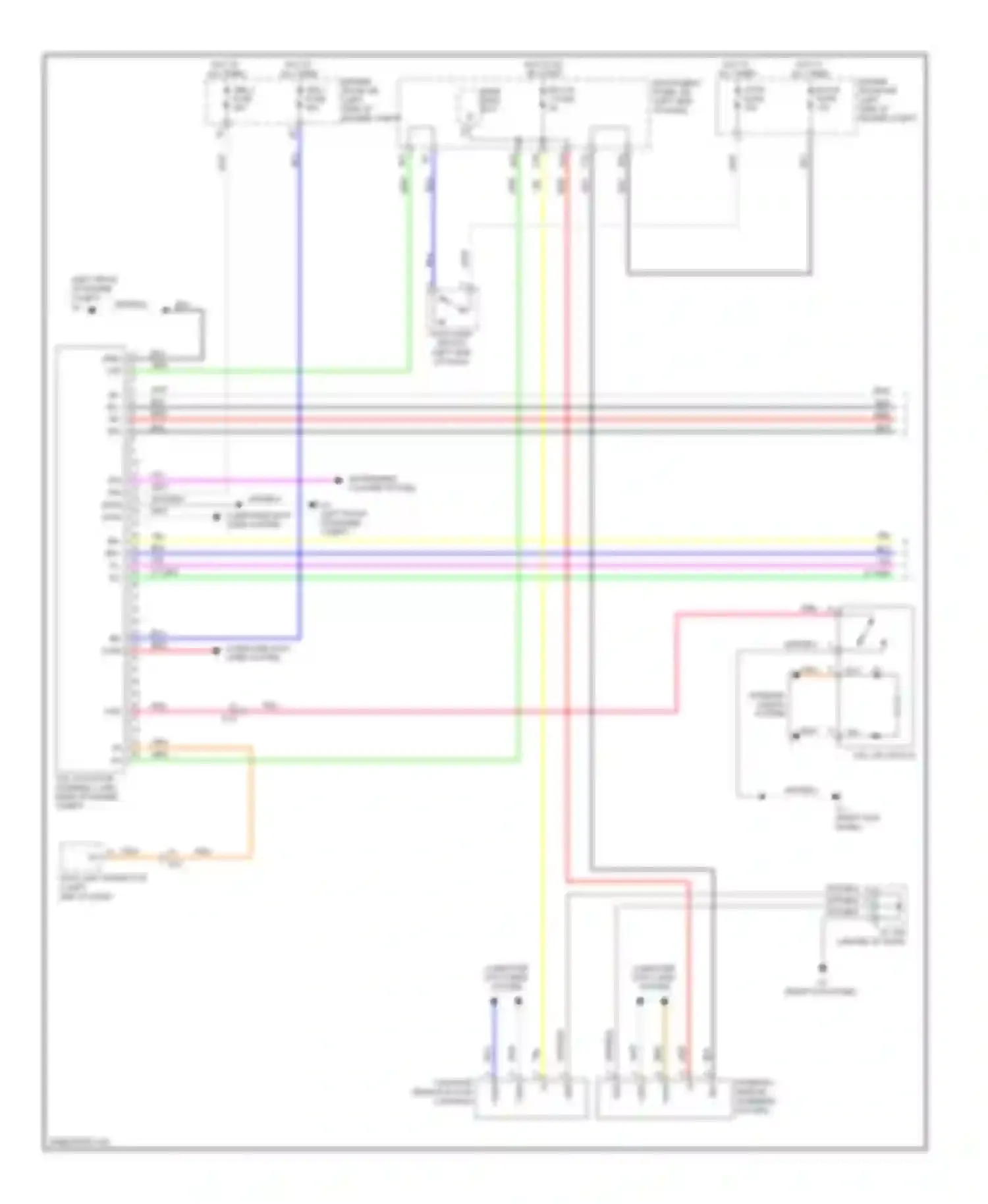 tC Scion II (2010-2013): Anti-lock brakes circuit (1 of 2)