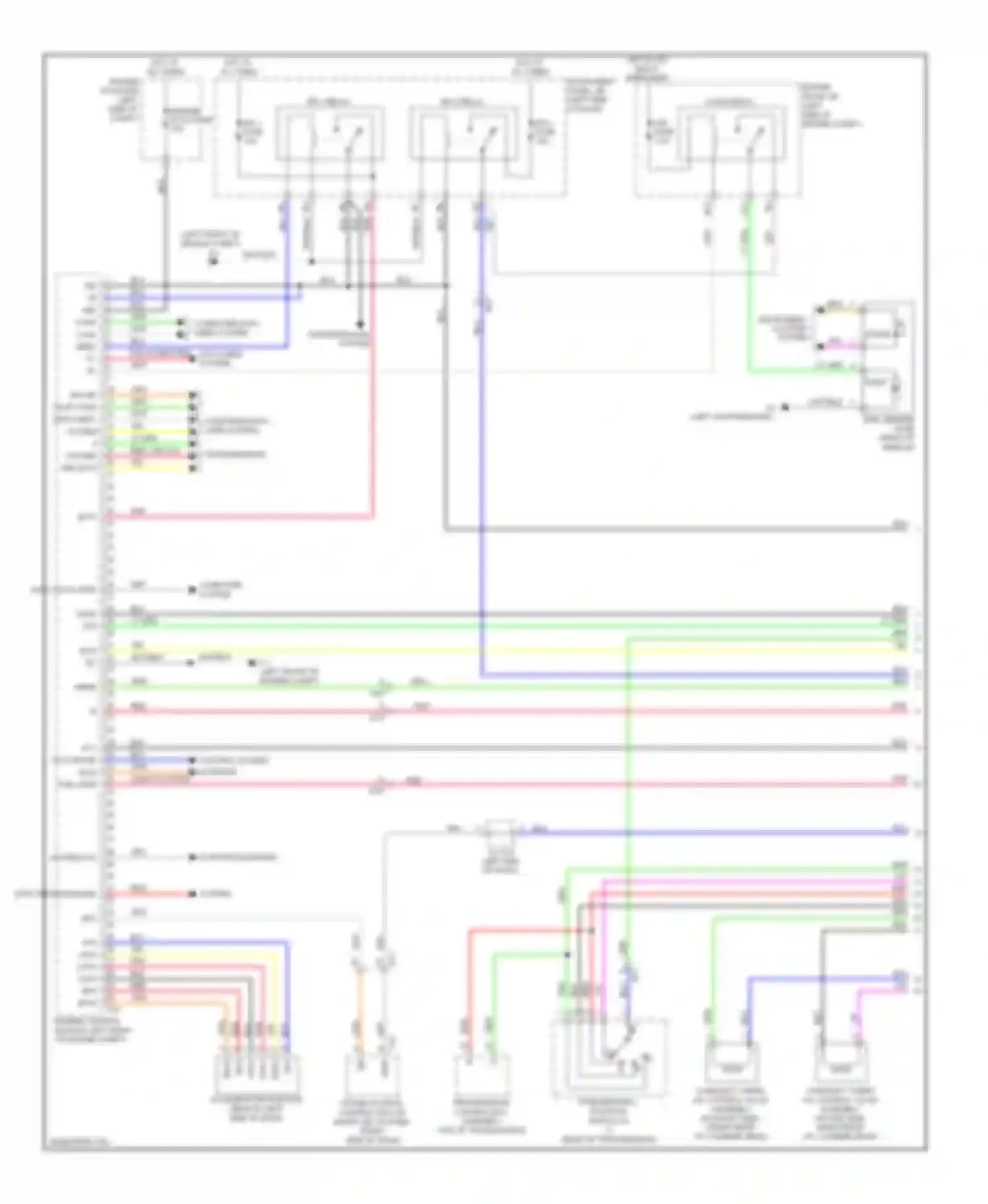 tC Scion II (2010-2013): Wiring diagram engine performance 2.5l (1 of 4)