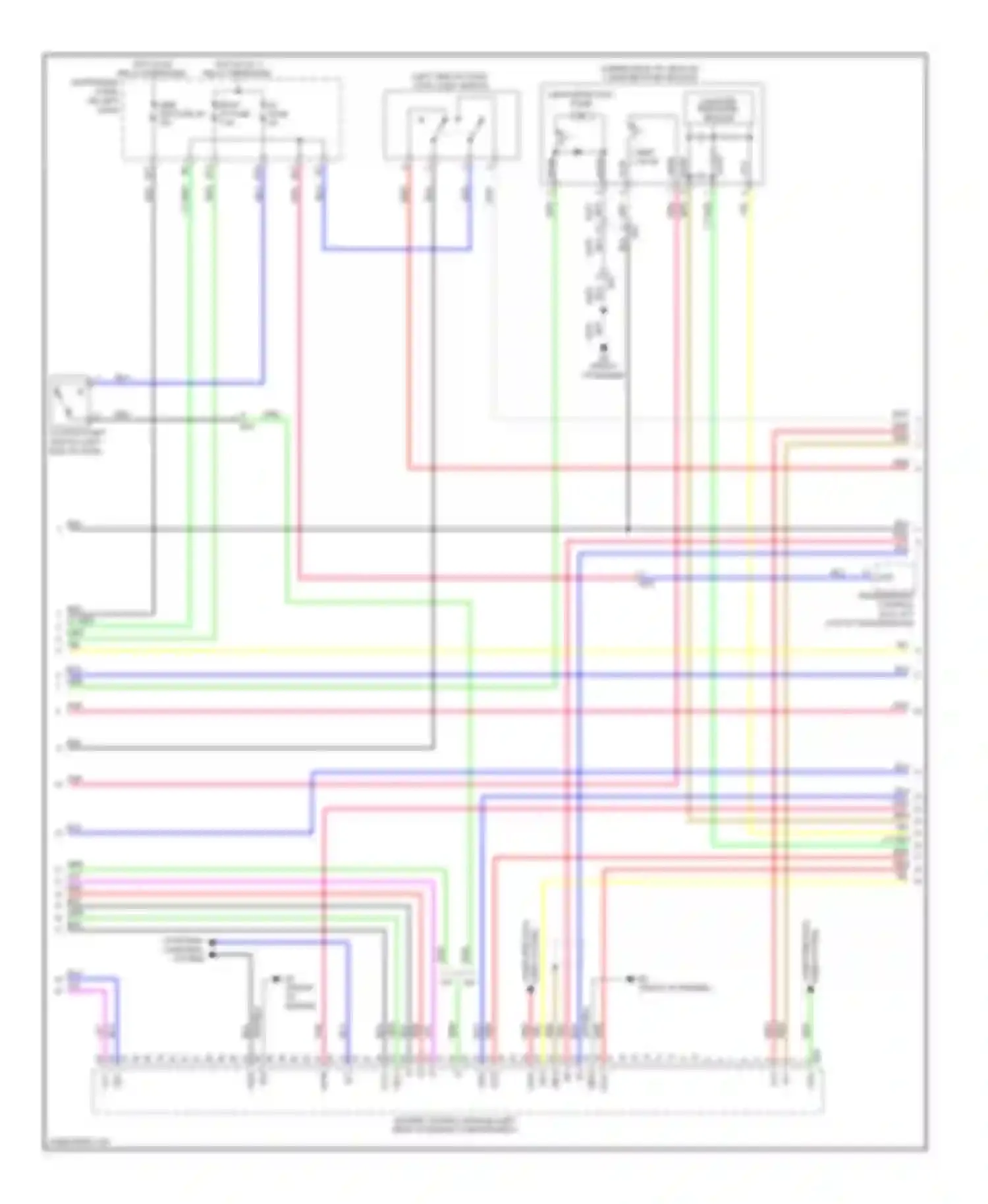 tC Scion II (2010-2013): Wiring diagram engine performance 2.5l (2 of 4)