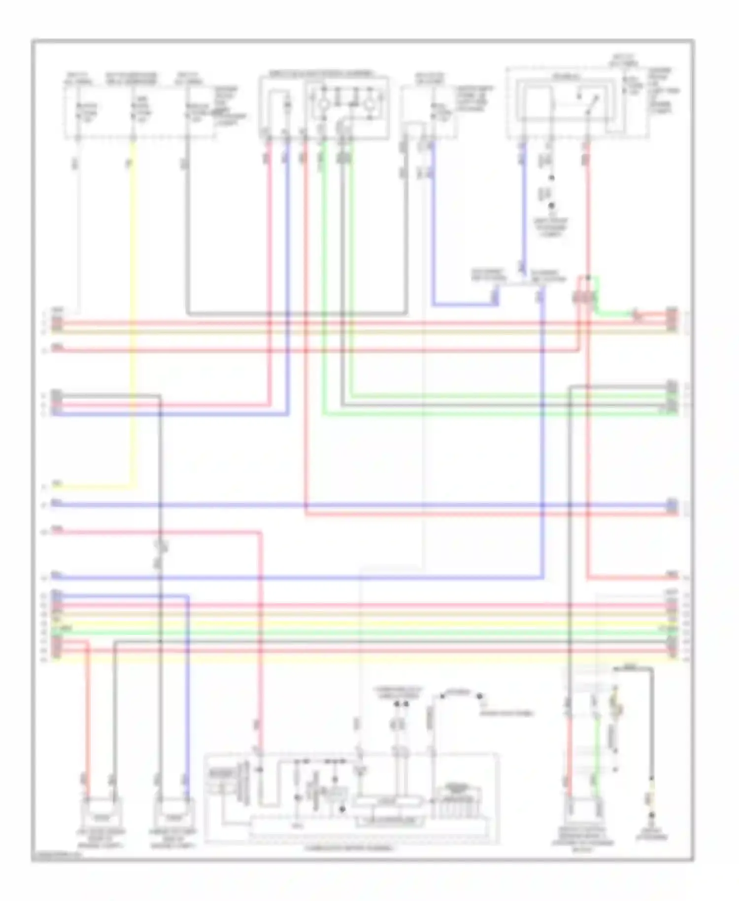 tC Scion II (2010-2013): Wiring diagram engine performance 2.5l (3 of 4)
