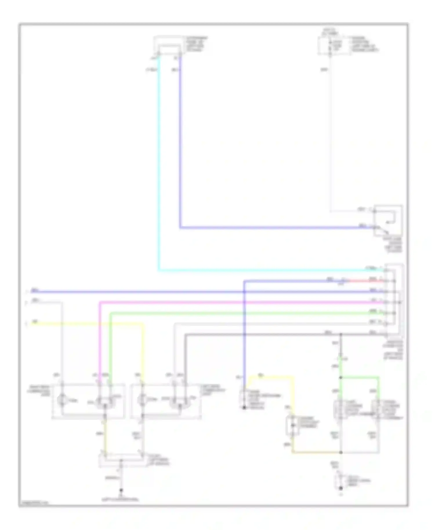 tC Scion II (2010-2013): Exterior lamps circuit (2 of 2)
