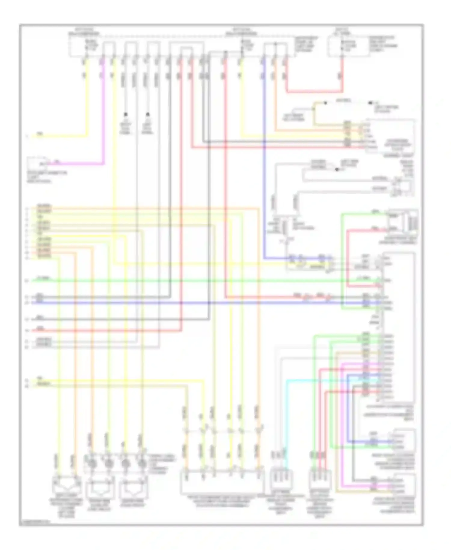 tC Scion II (2010-2013): Supplemental restraints circuit (2 of 2)