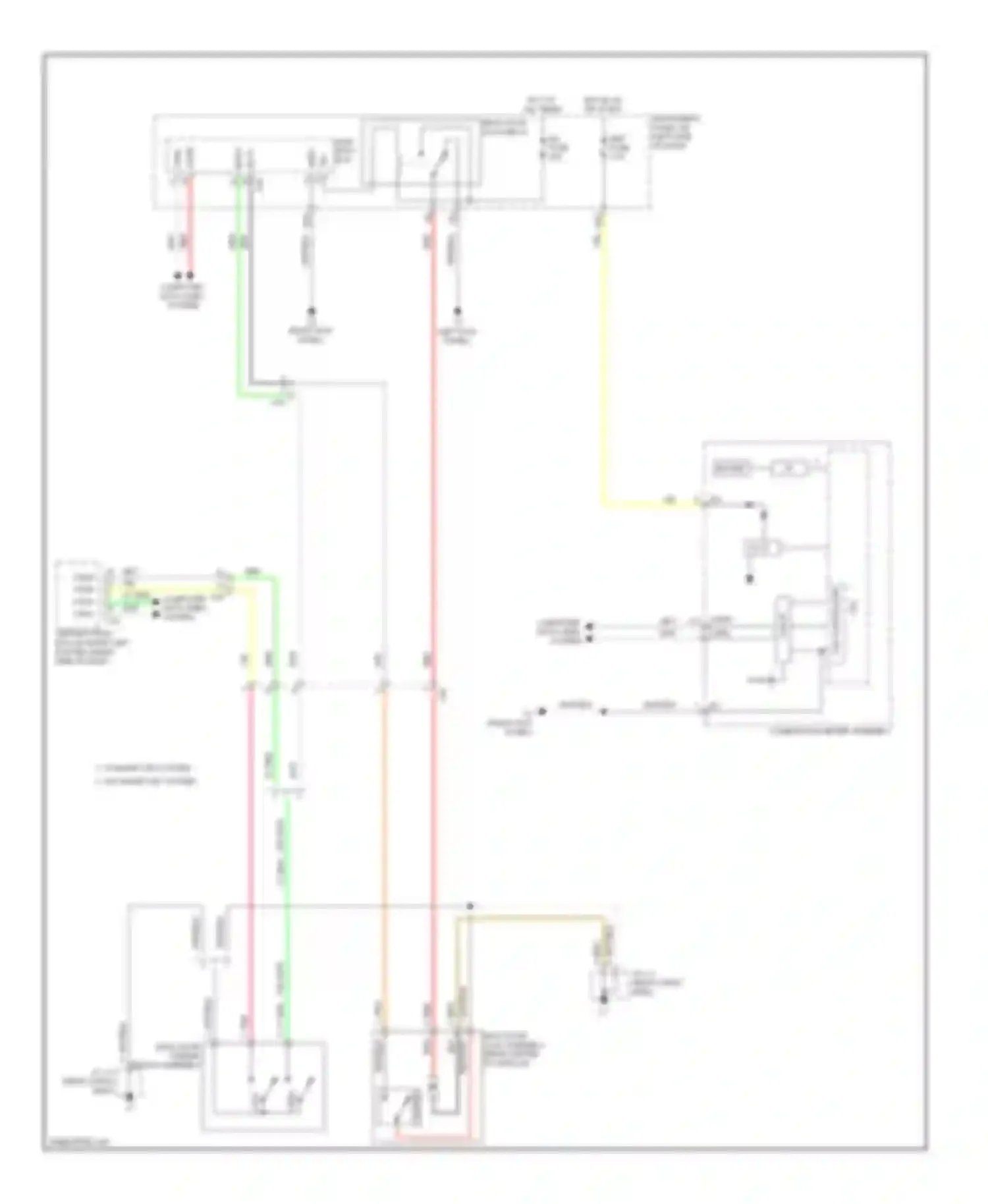 tC Scion II (2010-2013): Back door opener circuit