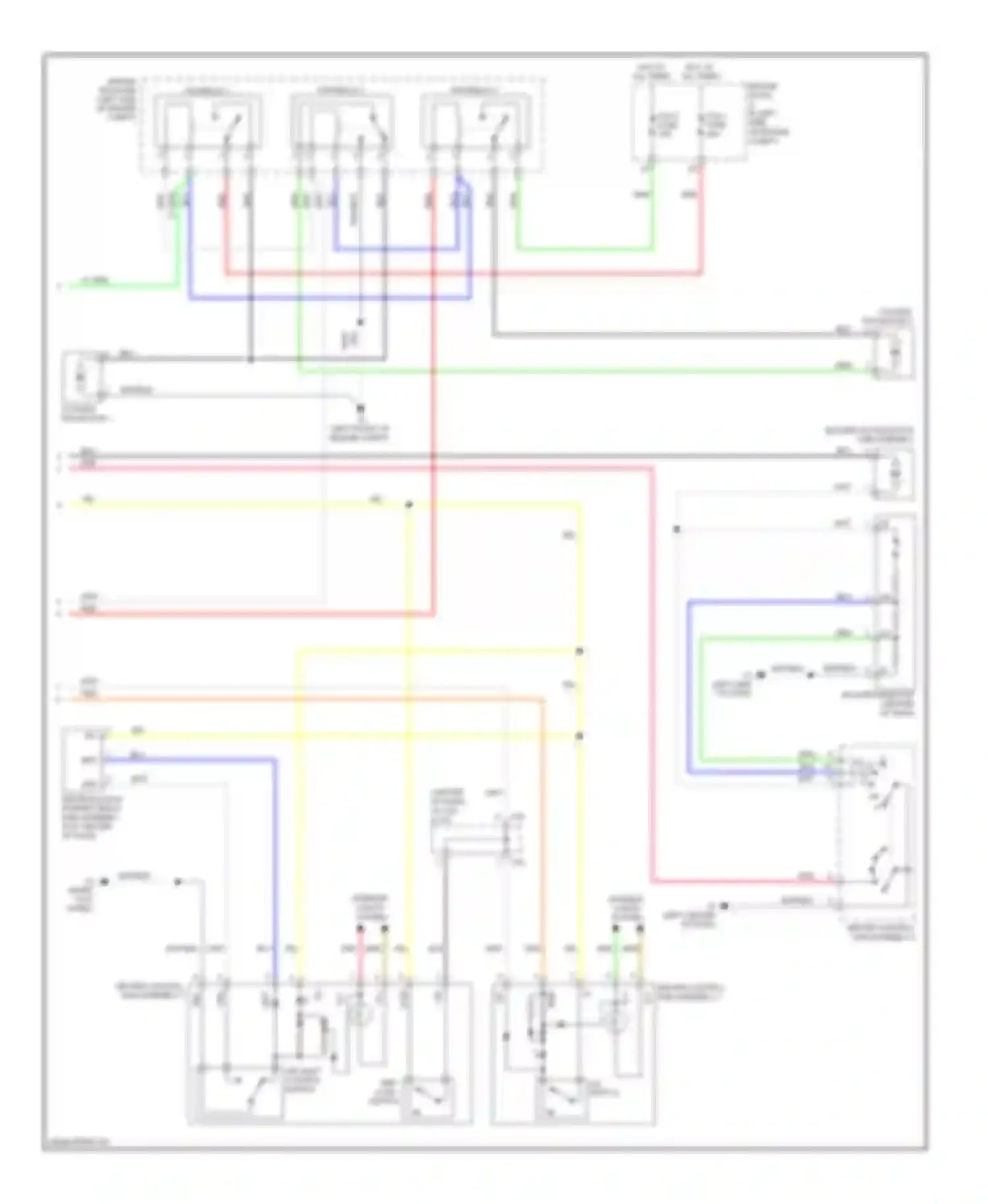 Wiring diagram blk/ wht for Scion tC II (2010-2013) (1 of 2)