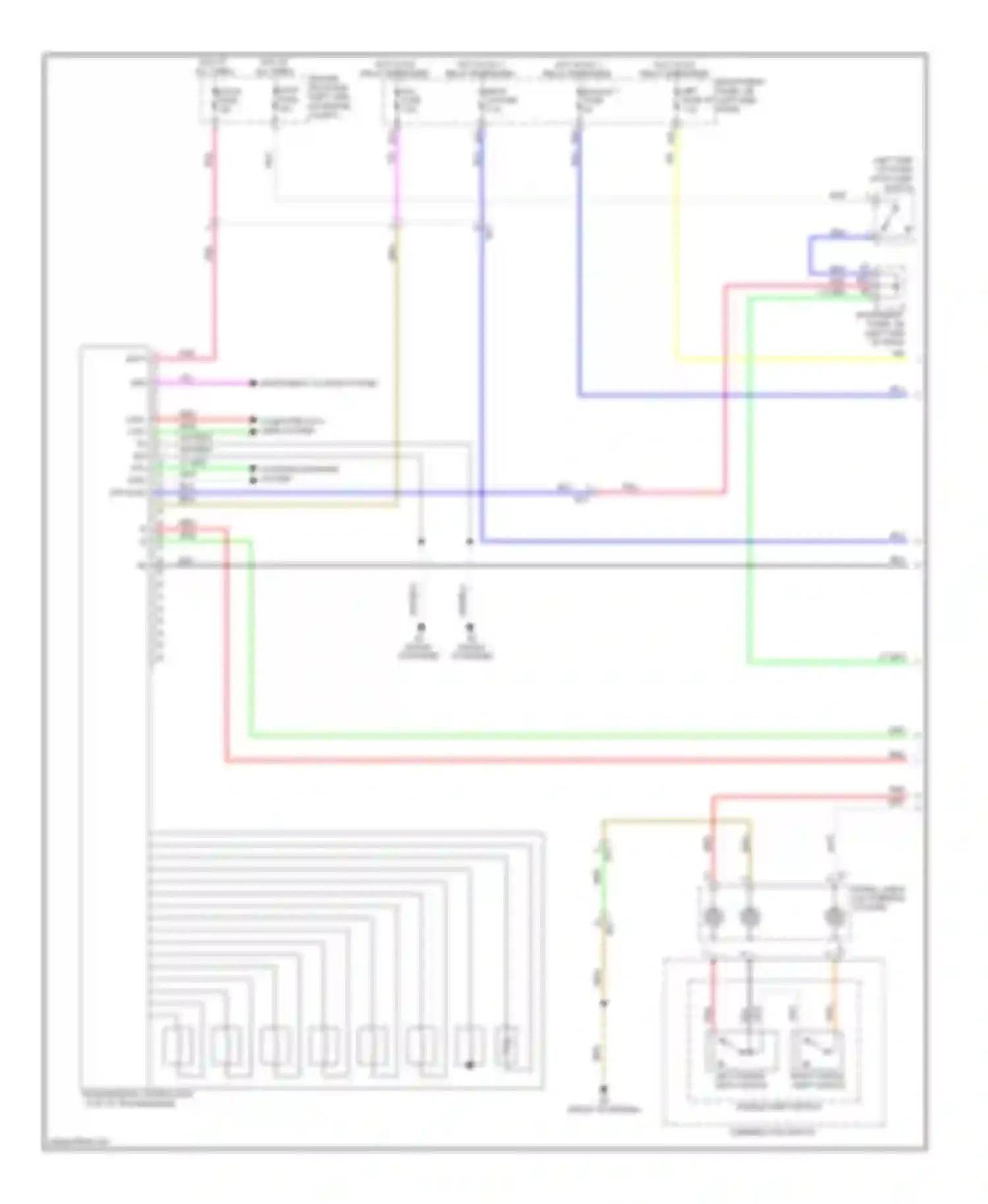 Wiring diagram computer data lines system for Scion tC II (2010-2013) (30 of 34)