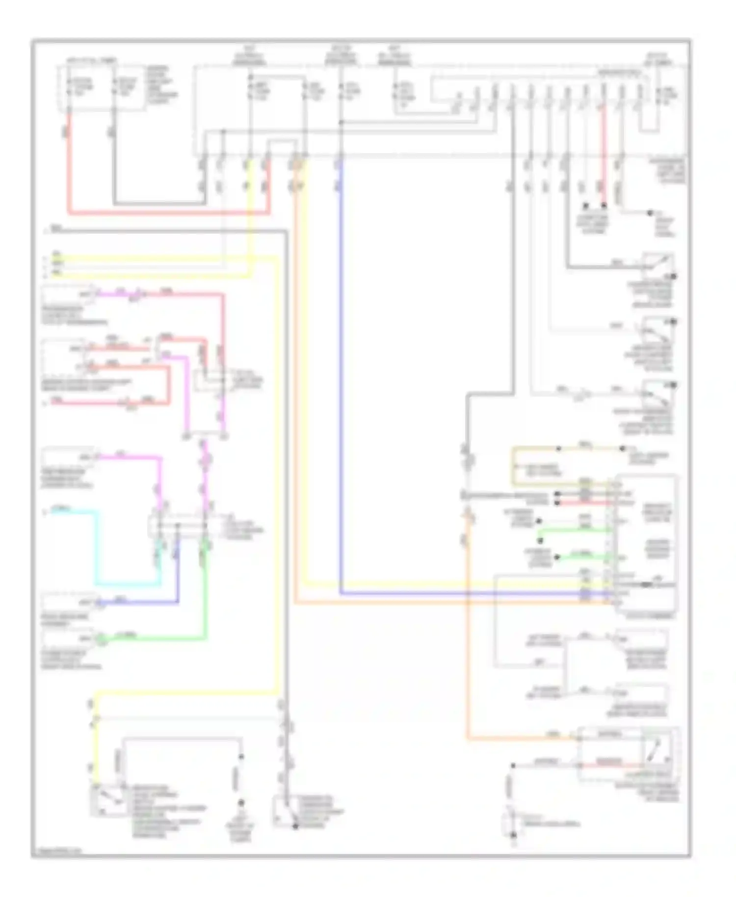 Wiring diagram met fuse for Scion tC II (2010-2013) (6 of 14)