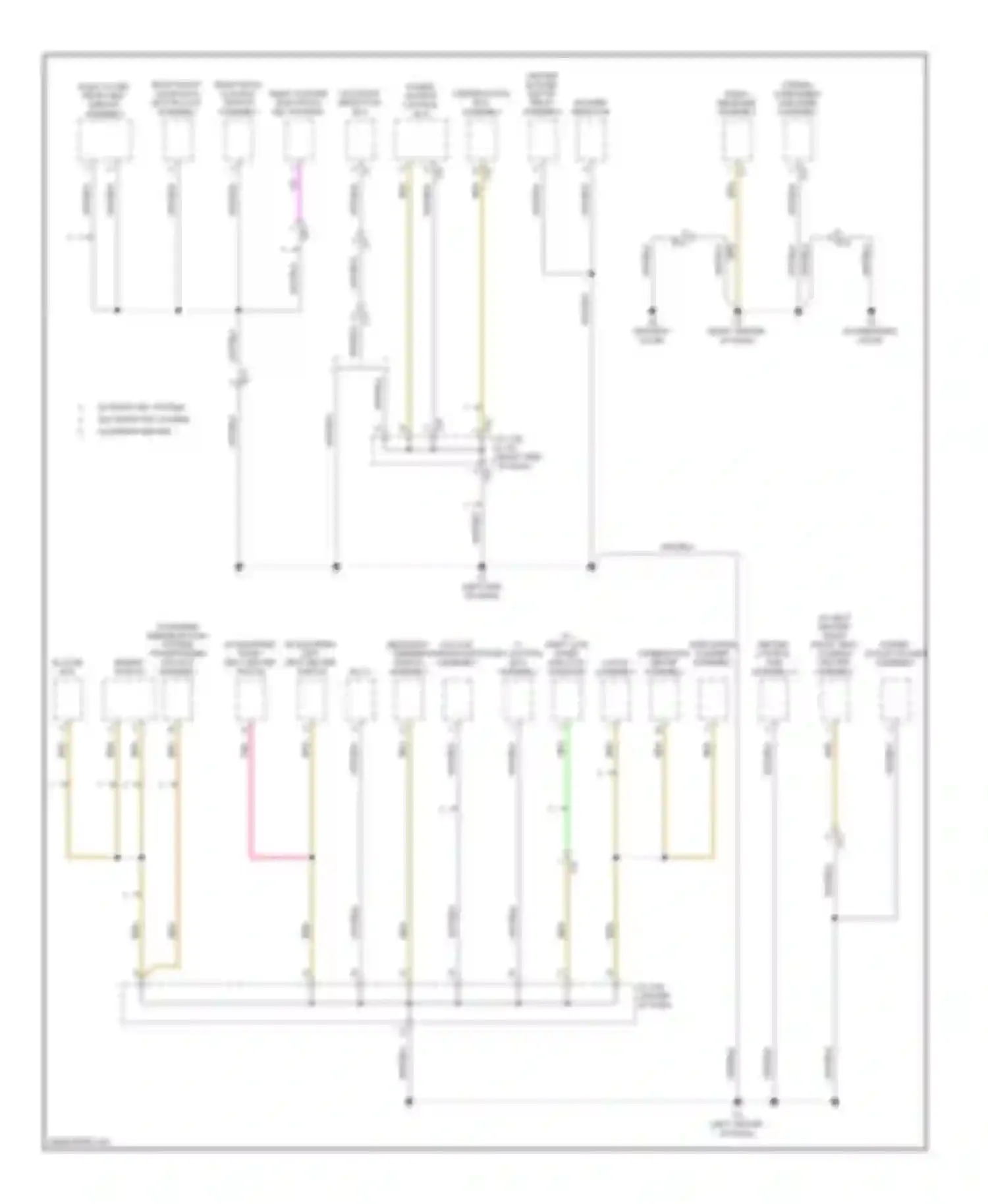 Wiring diagram of dash) for Scion tC II (2010-2013) (4 of 7)