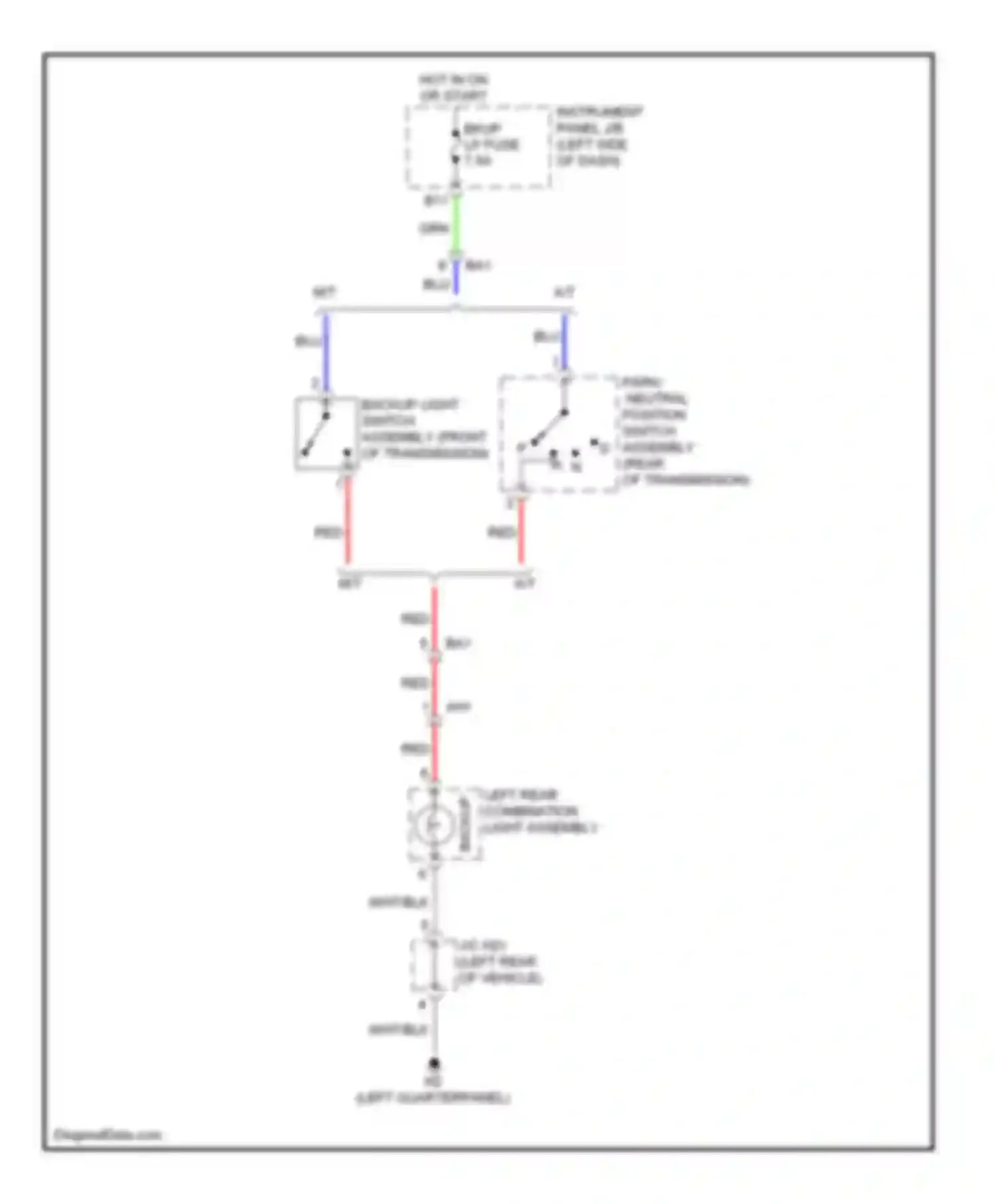 Wiring diagram wht/blk for Scion tC II (2010-2013) (21 of 52)