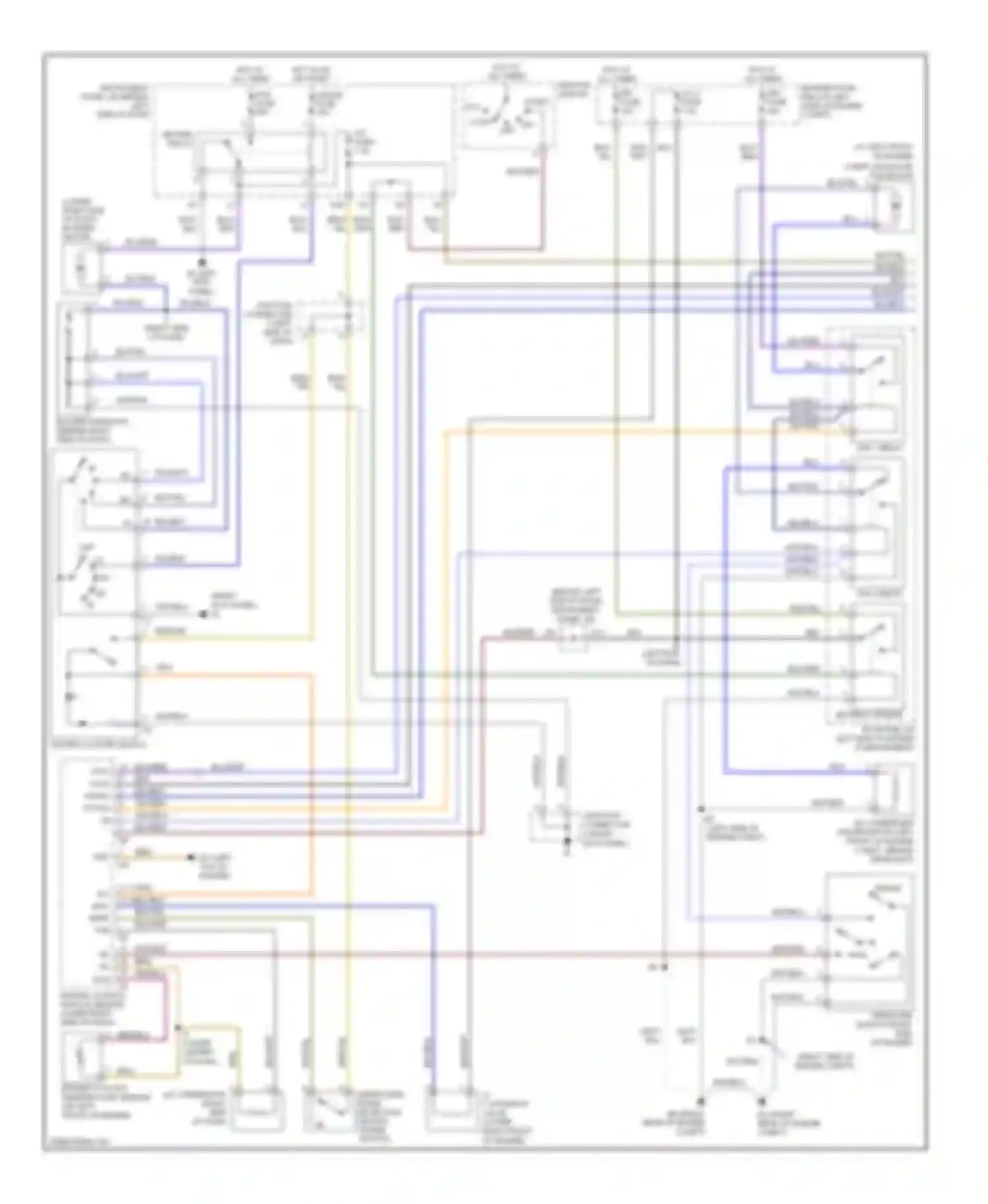 xA Scion I (2003-2006): Manual a/c circuit (1 of 2)