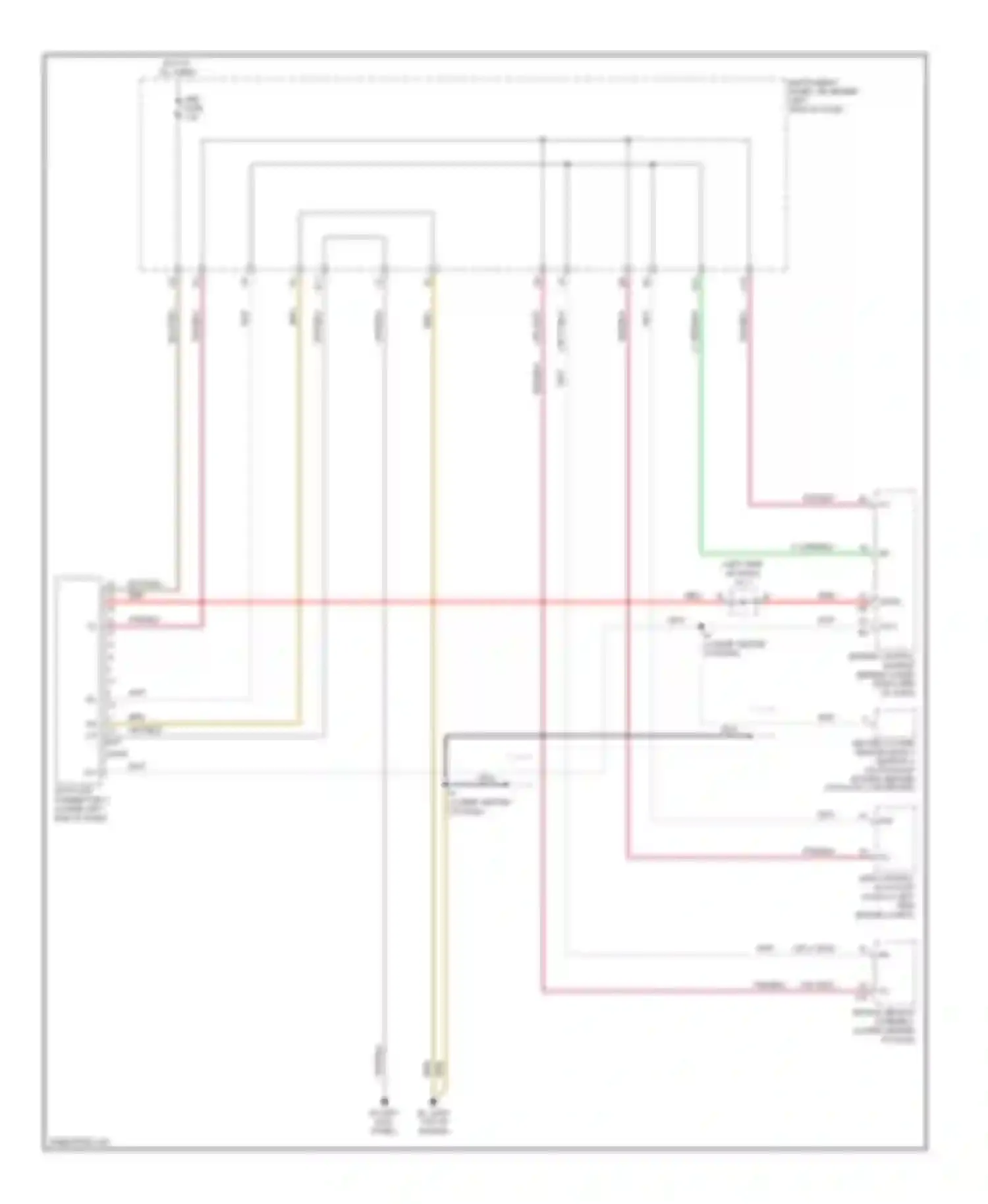 xA Scion I (2003-2006): Computer data lines circuit