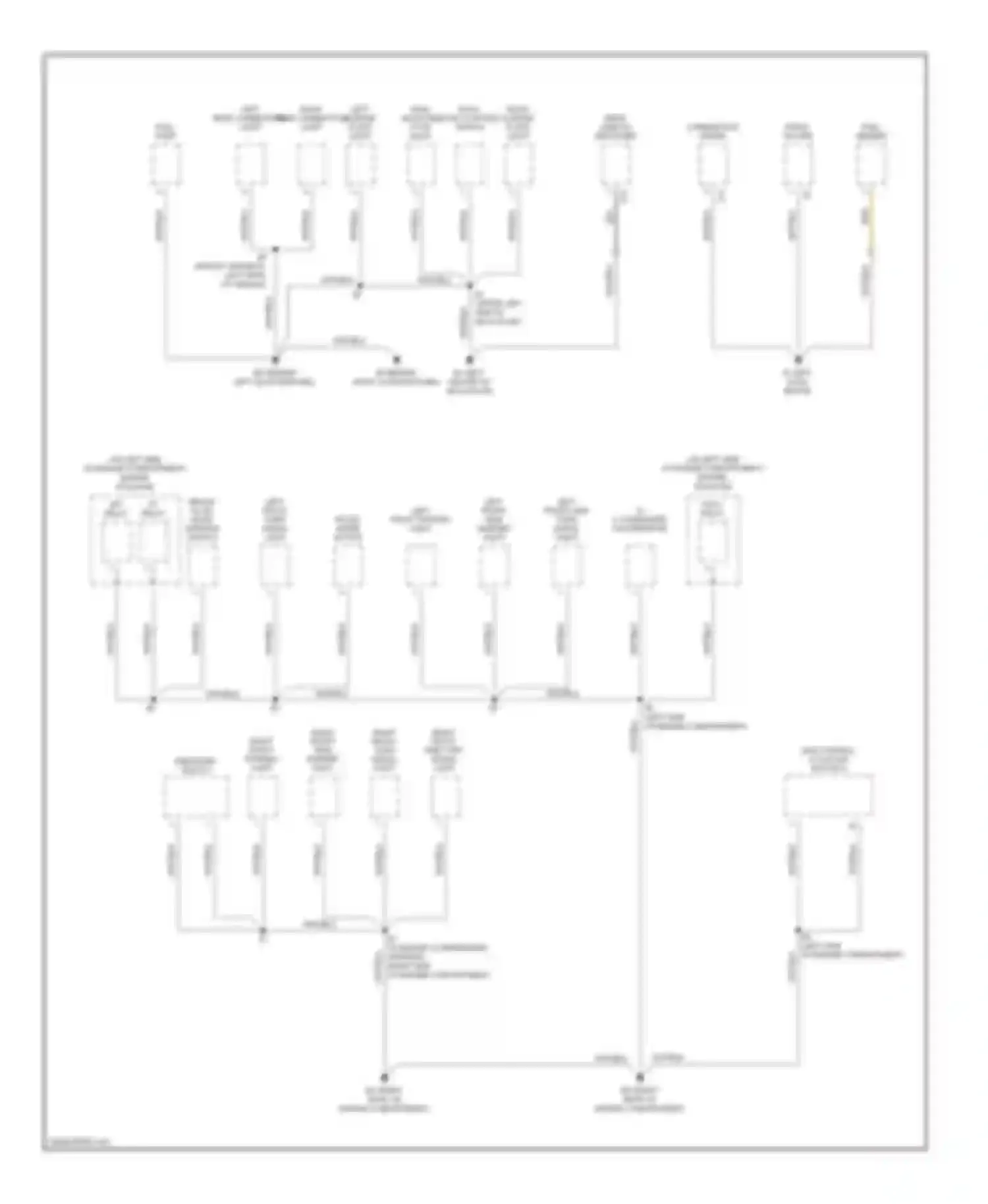 xA Scion I (2003-2006): Ground distribution circuit (2 of 2)