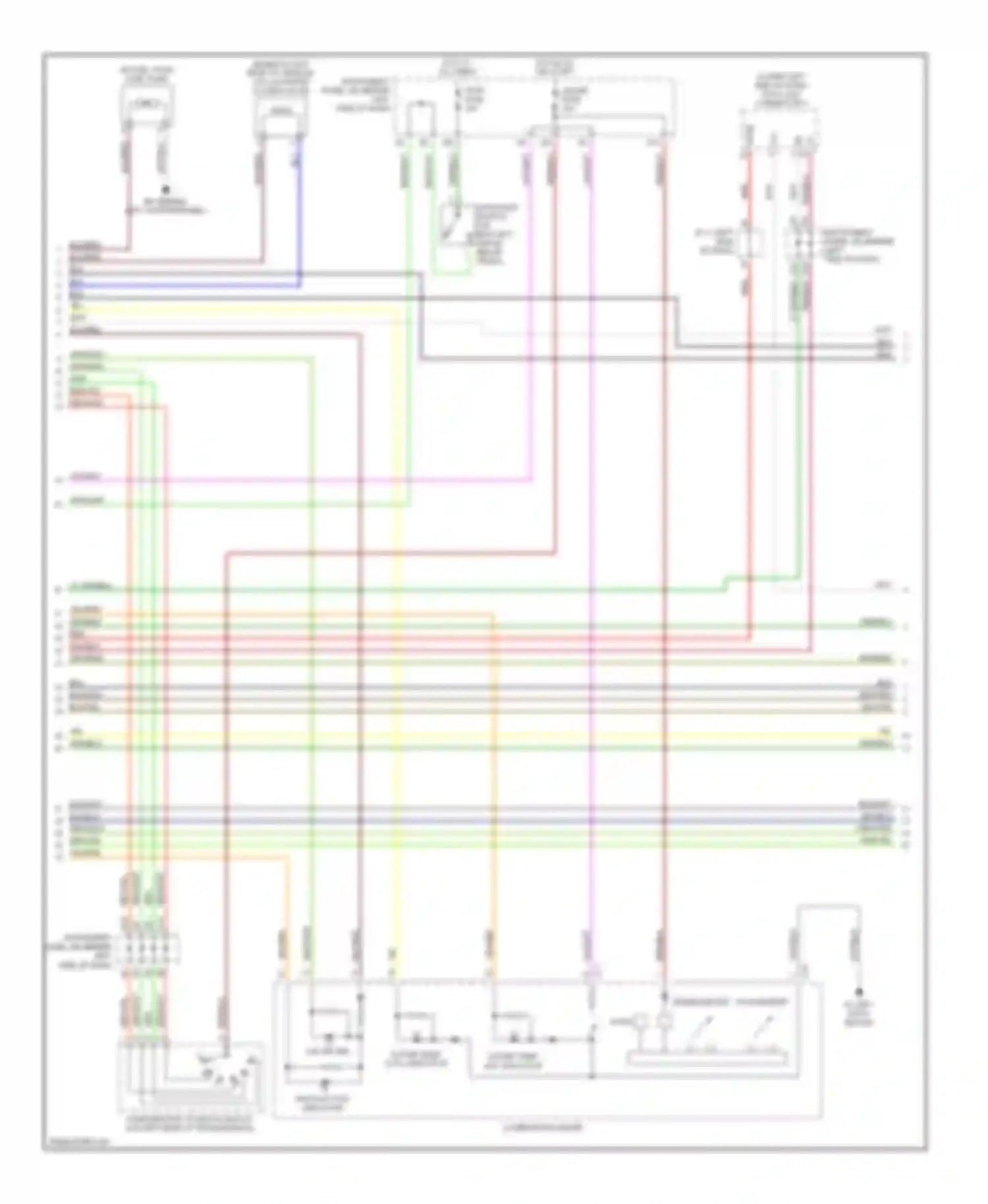 Wiring diagram blk/wht for Scion xA I (2003-2006) (7 of 8)