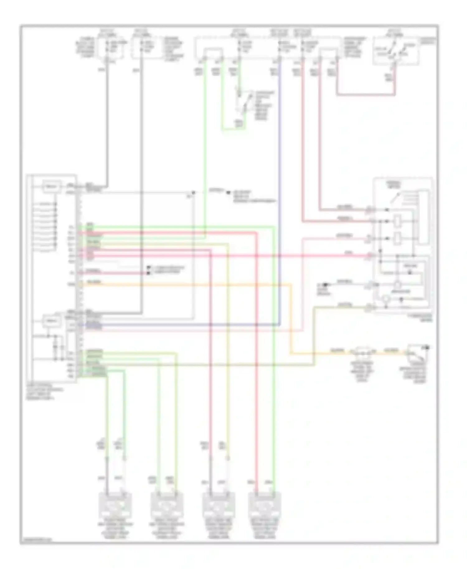 Wiring diagram brake ind for Scion xA I (2003-2006) (1 of 2)