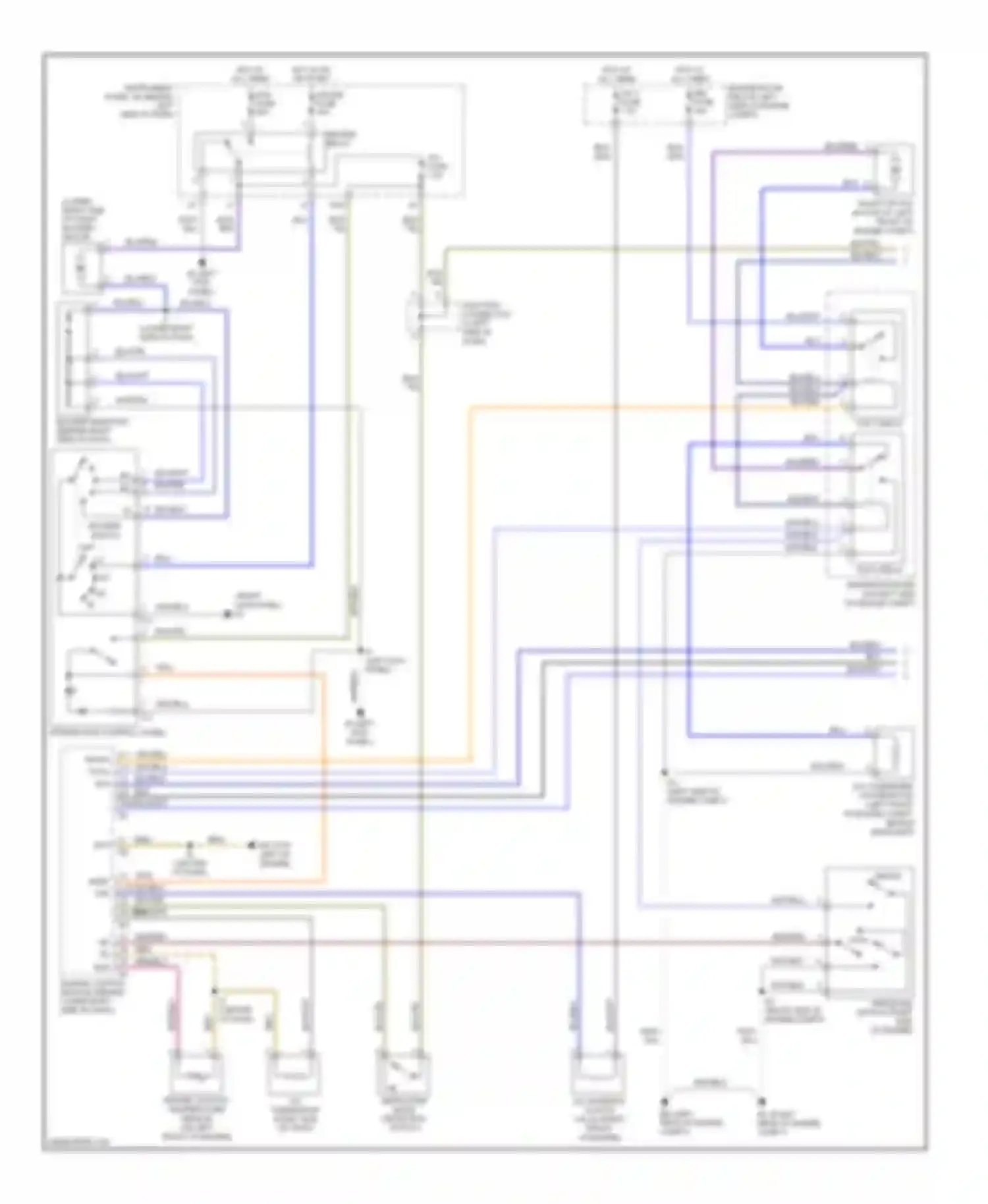 xB Scion I (2003-2007): Manual a/c circuit (1 of 2)