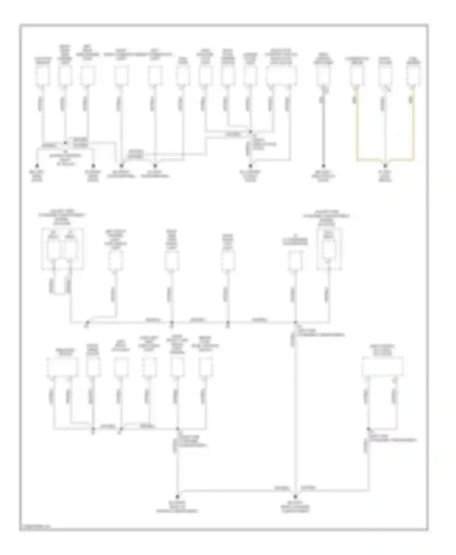 xB Scion I (2003-2007): Ground distribution circuit (2 of 2)