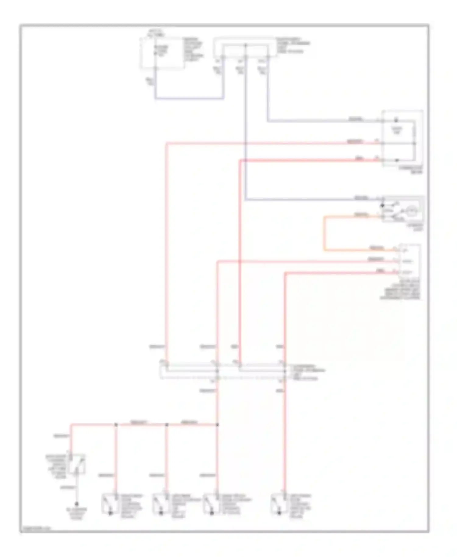 xB Scion I (2003-2007): Courtesy lamps circuit