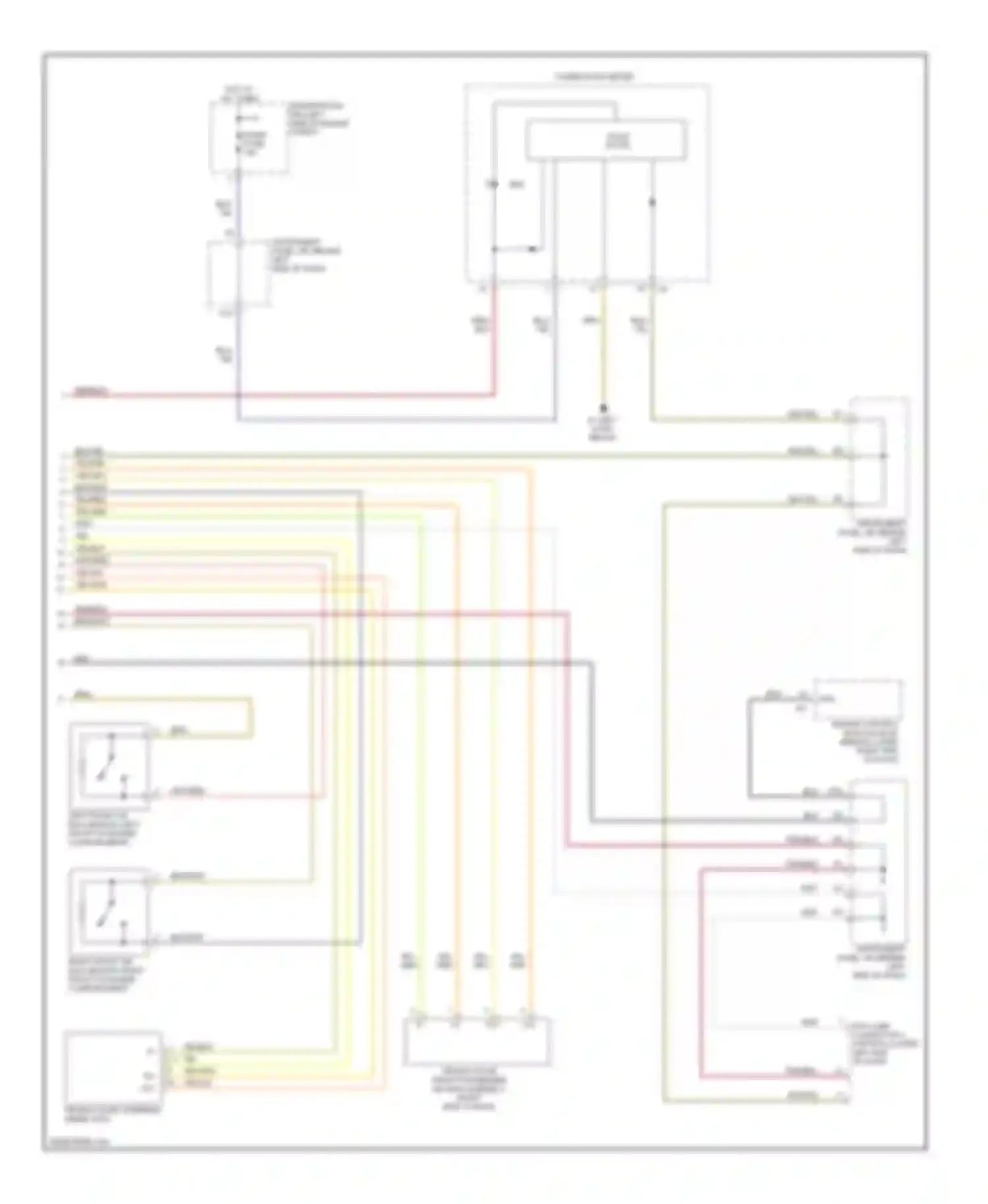 xB Scion I (2003-2007): Supplemental restraints circuit (2 of 2)