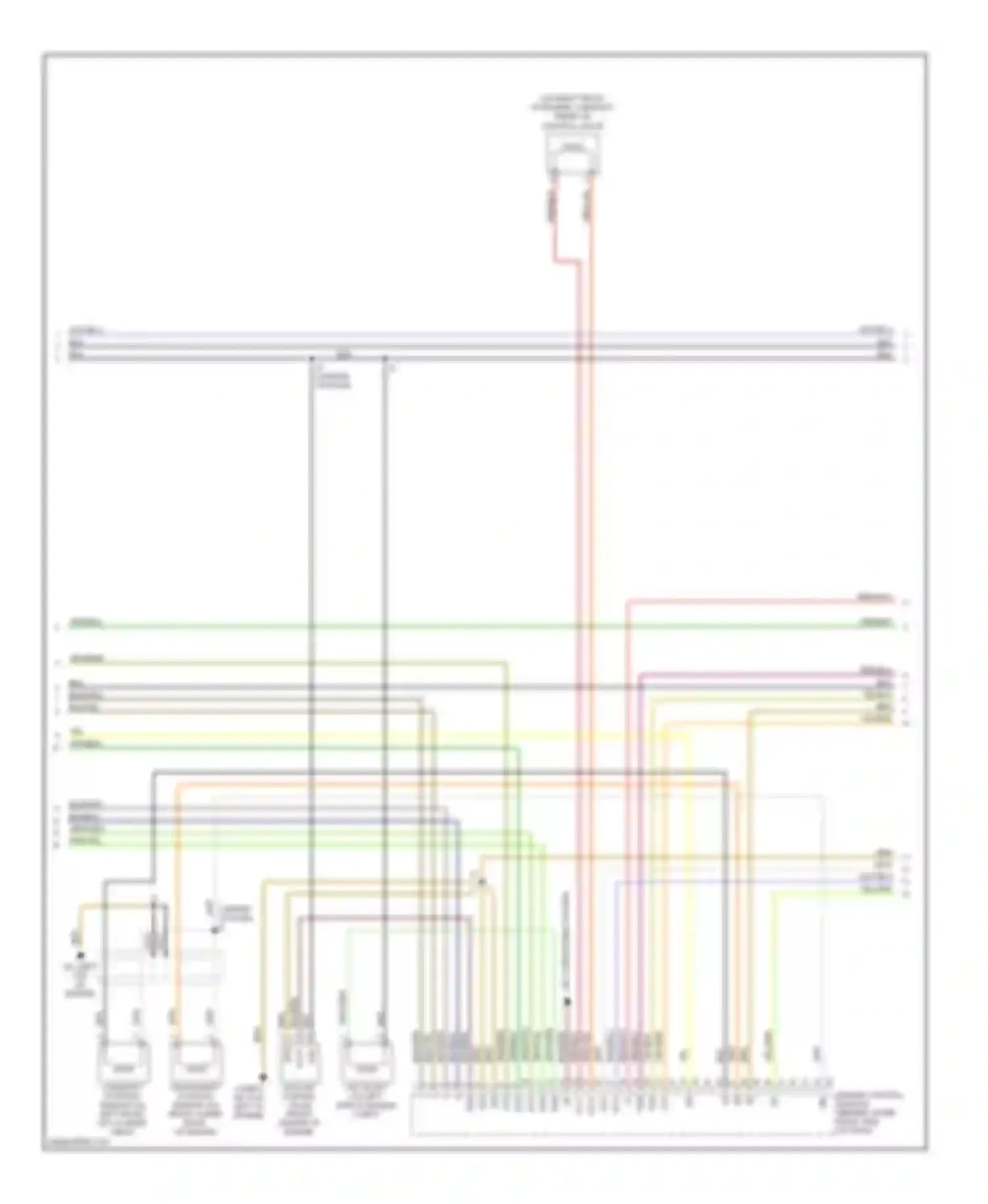 Wiring diagram blk/red for Scion xB I (2003-2007) (9 of 15)