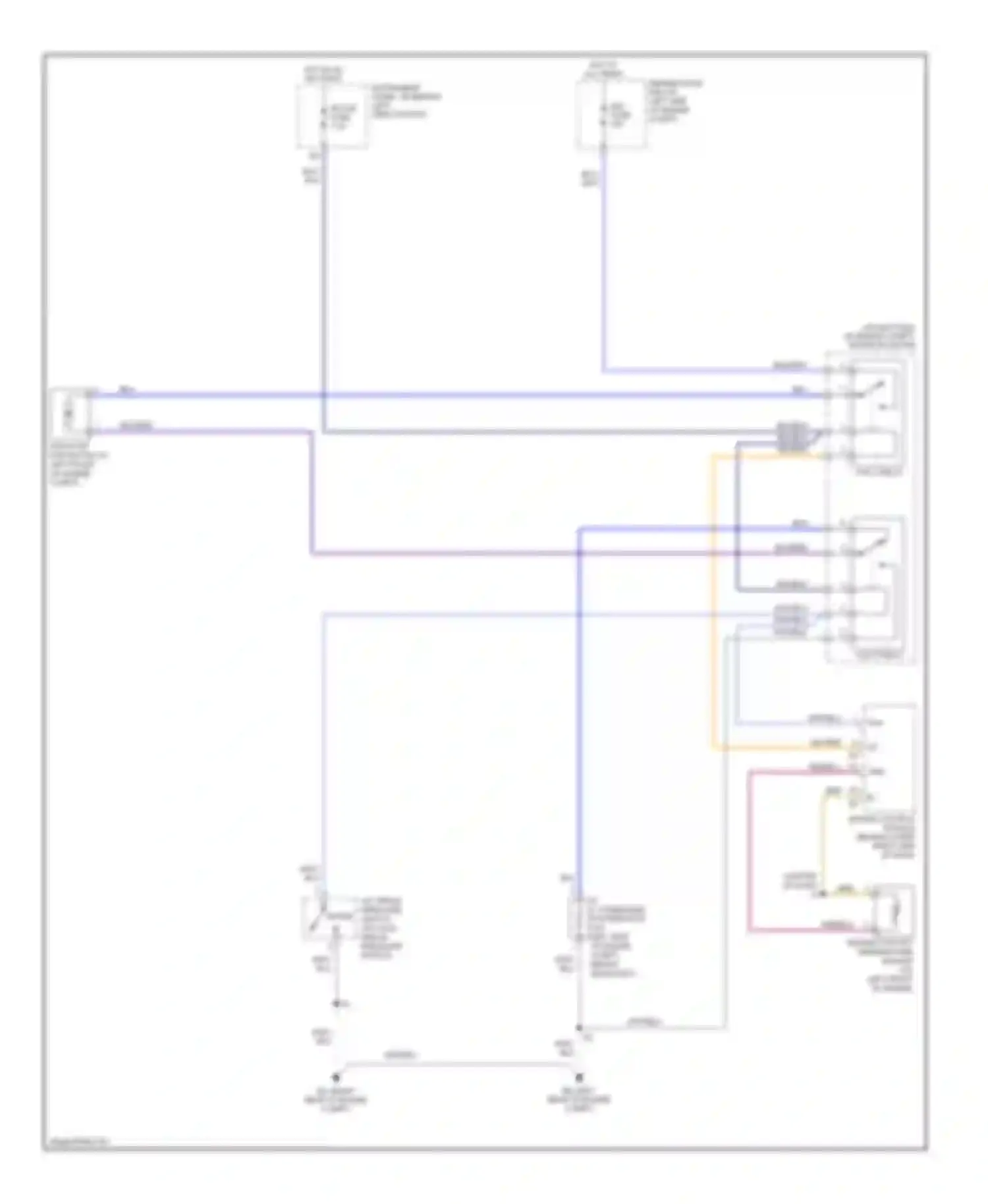 Wiring diagram blu for Scion xB I (2003-2007) (2 of 21)