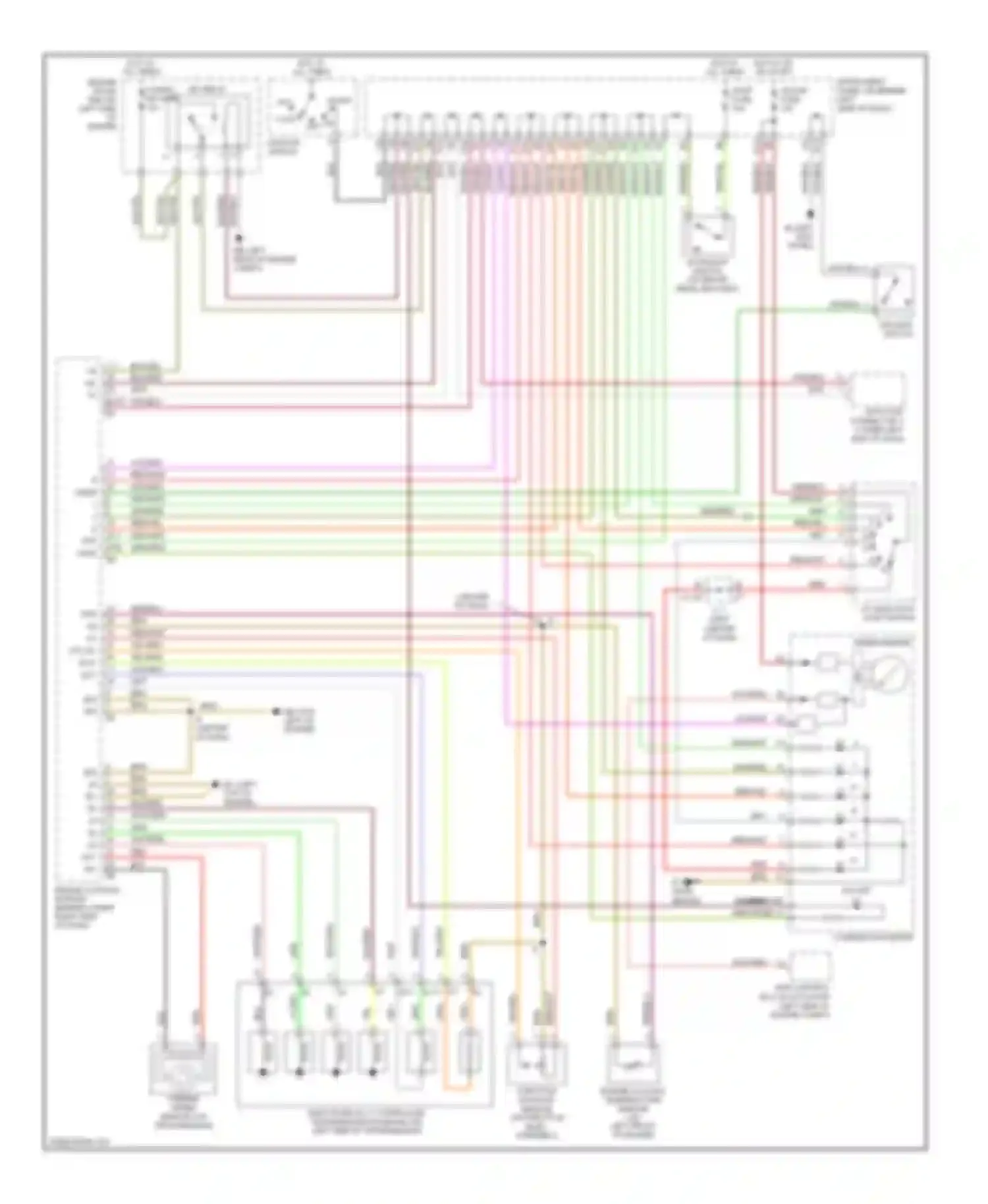 Wiring diagram grn/red for Scion xB I (2003-2007) (2 of 8)