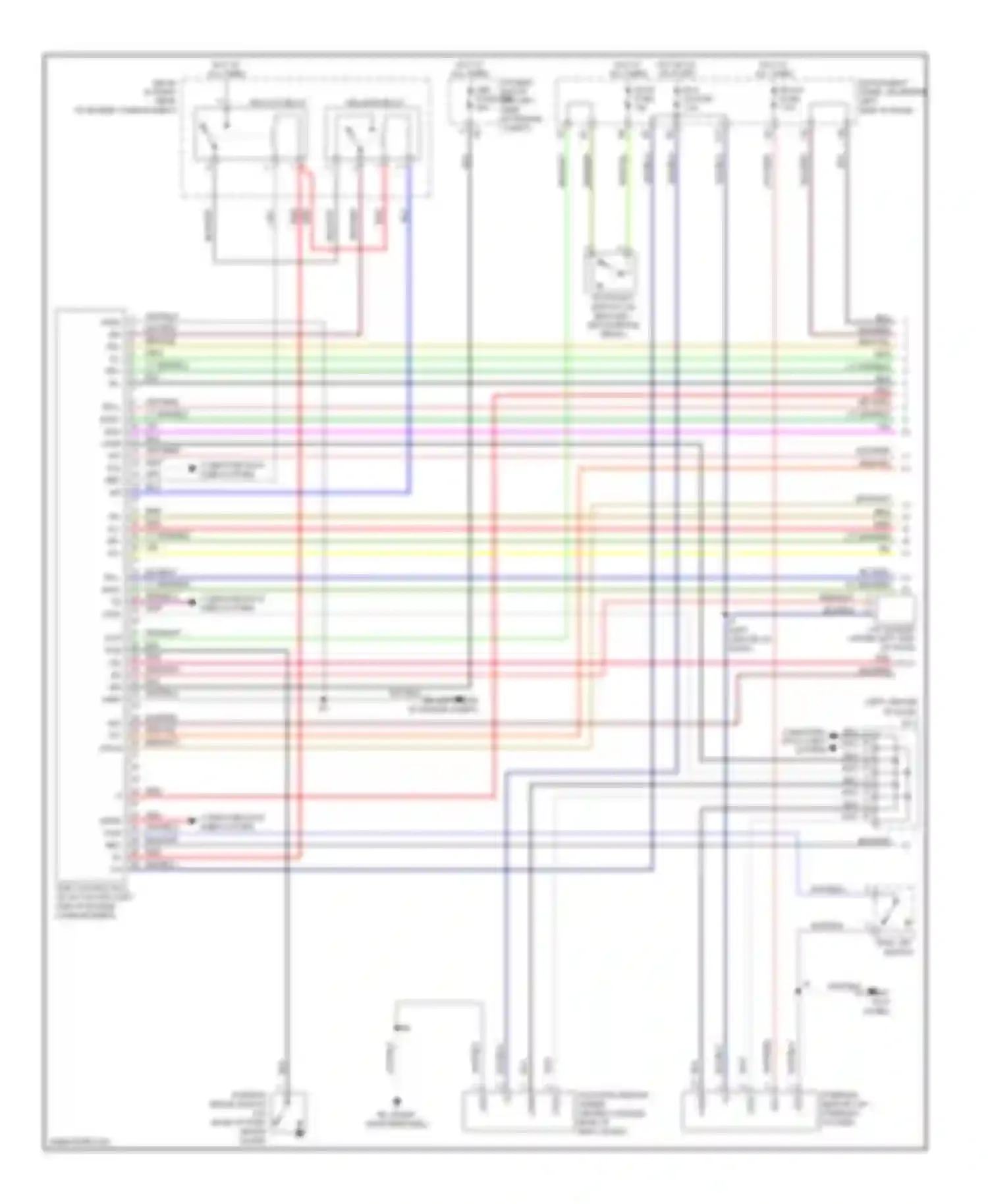 Wiring diagram trc- eng- ts canl for Scion xB I (2003-2007) (1 of 1)