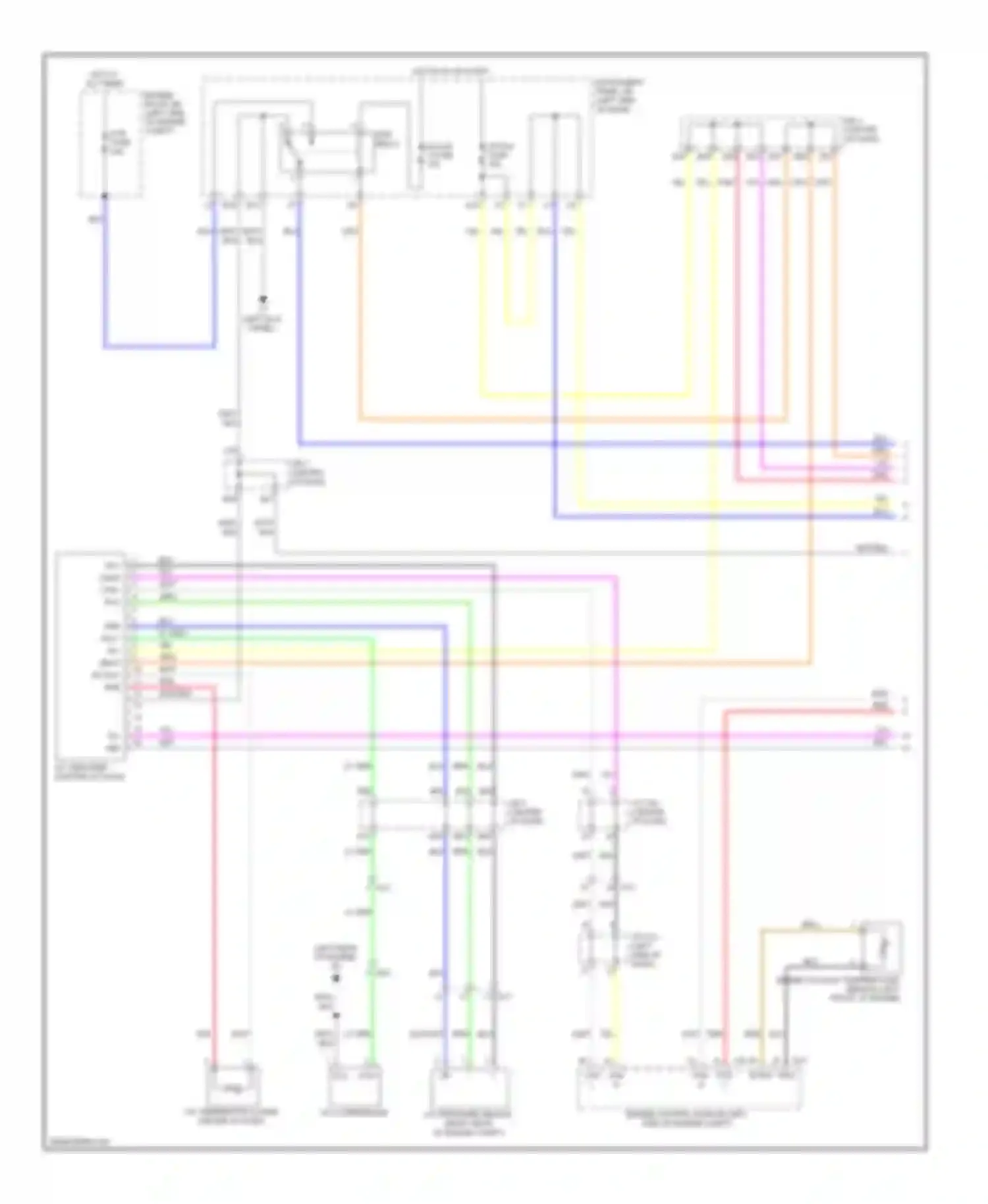 xB Scion II facelift (2010-2015): Manual a/c circuit (1 of 2)