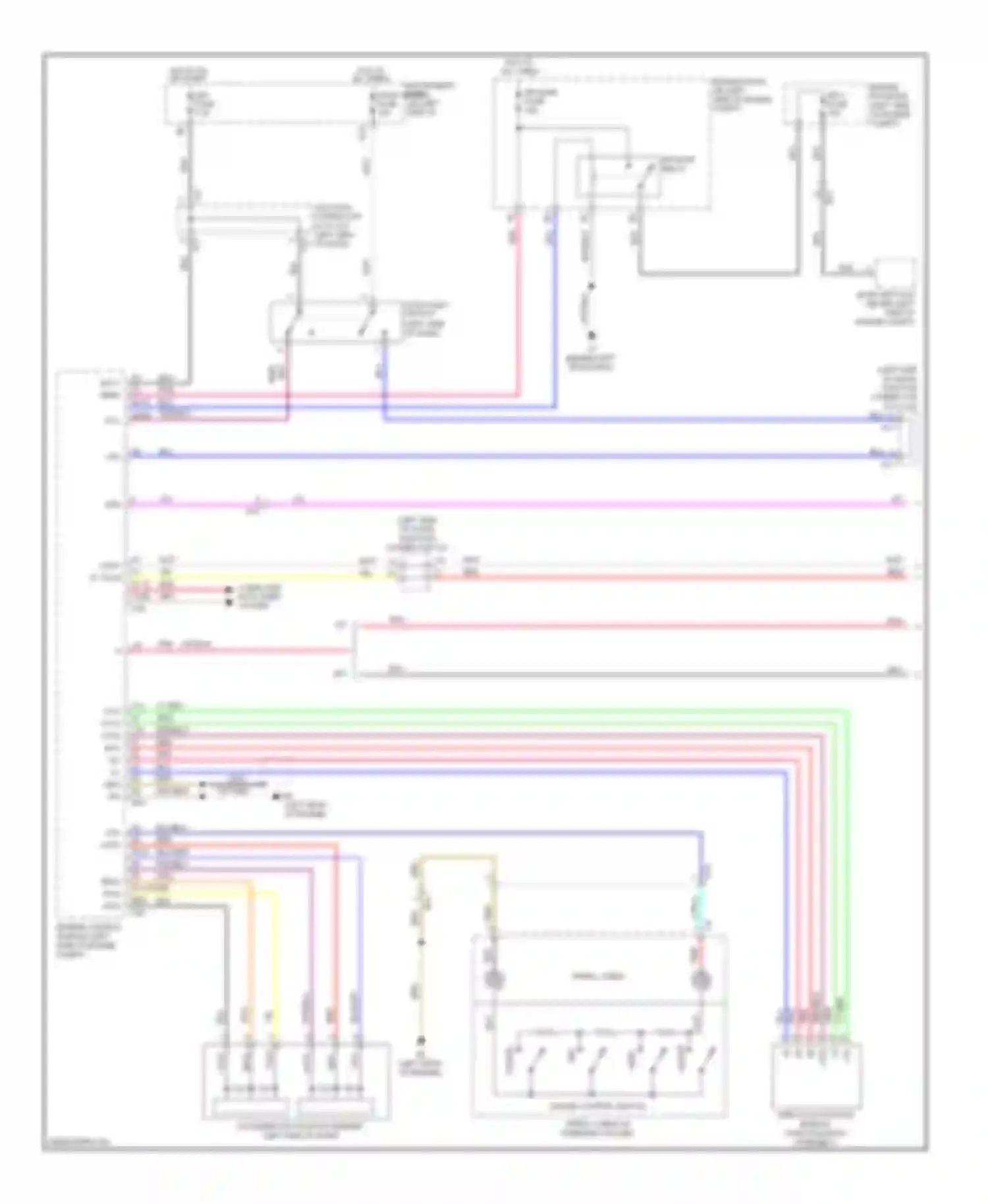 xB Scion II facelift (2010-2015): Cruise control circuit (1 of 2)