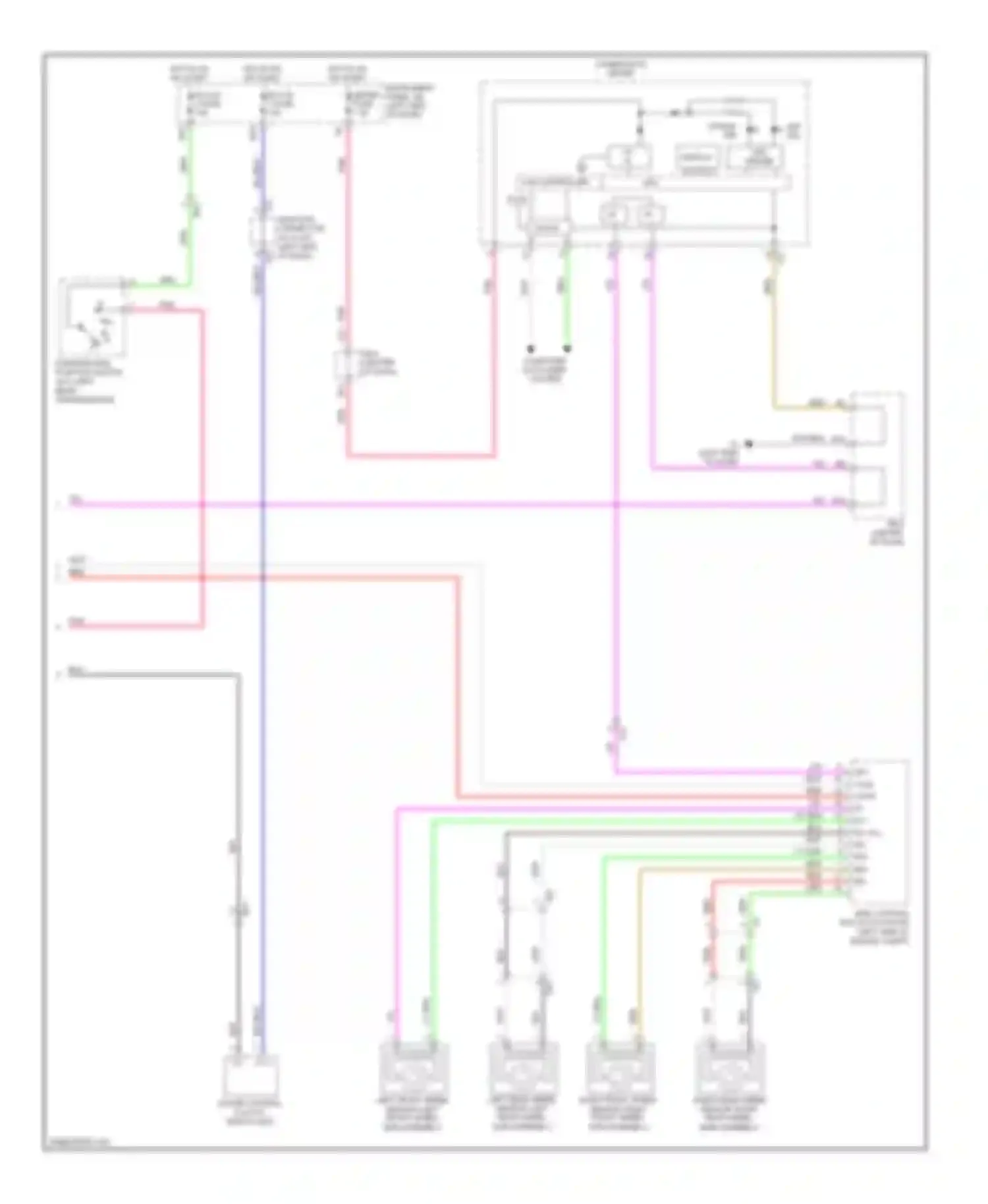 xB Scion II facelift (2010-2015): Cruise control circuit (2 of 2)