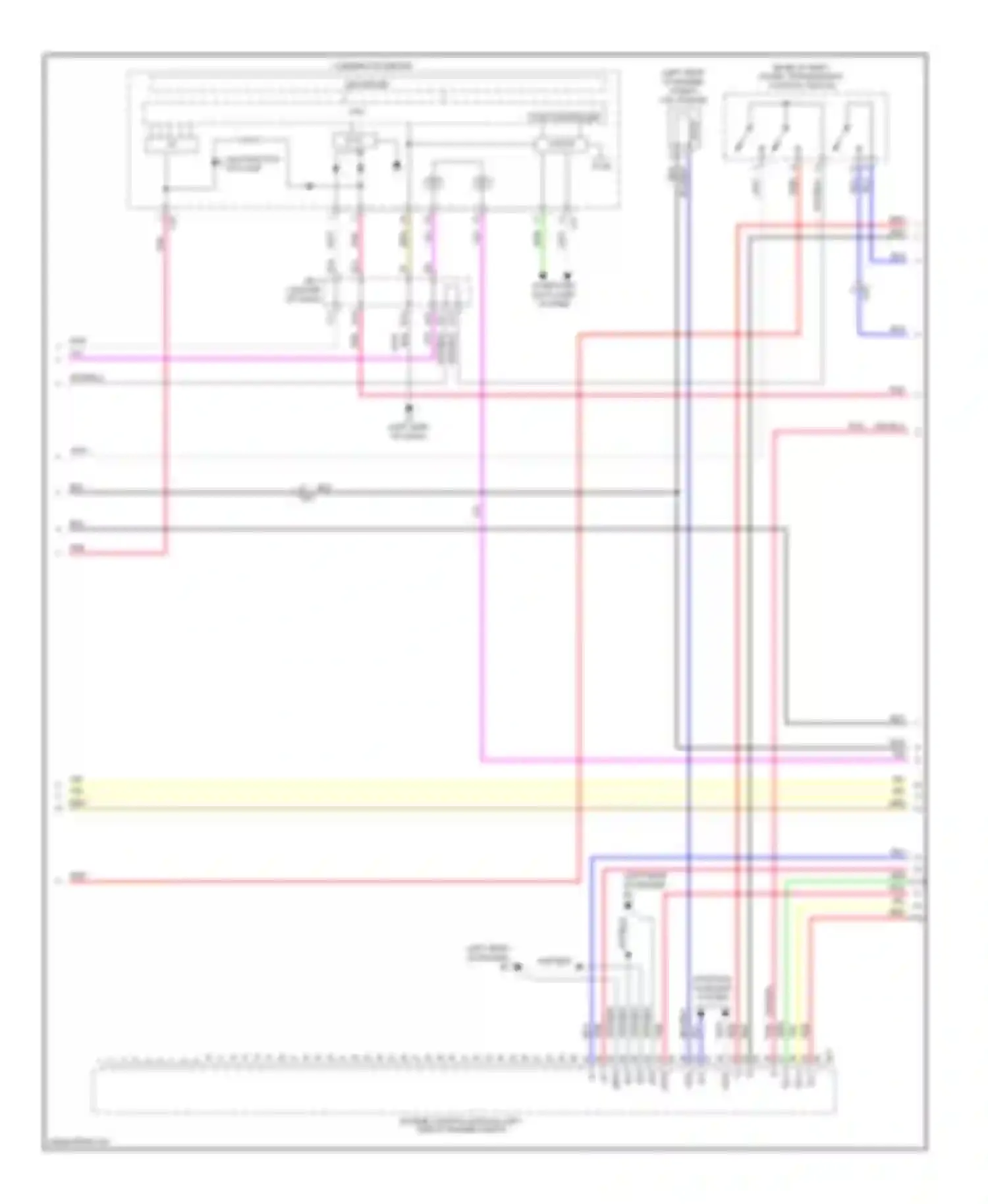 xB Scion II facelift (2010-2015): Wiring diagram engine performance 2.4l (2 of 4)