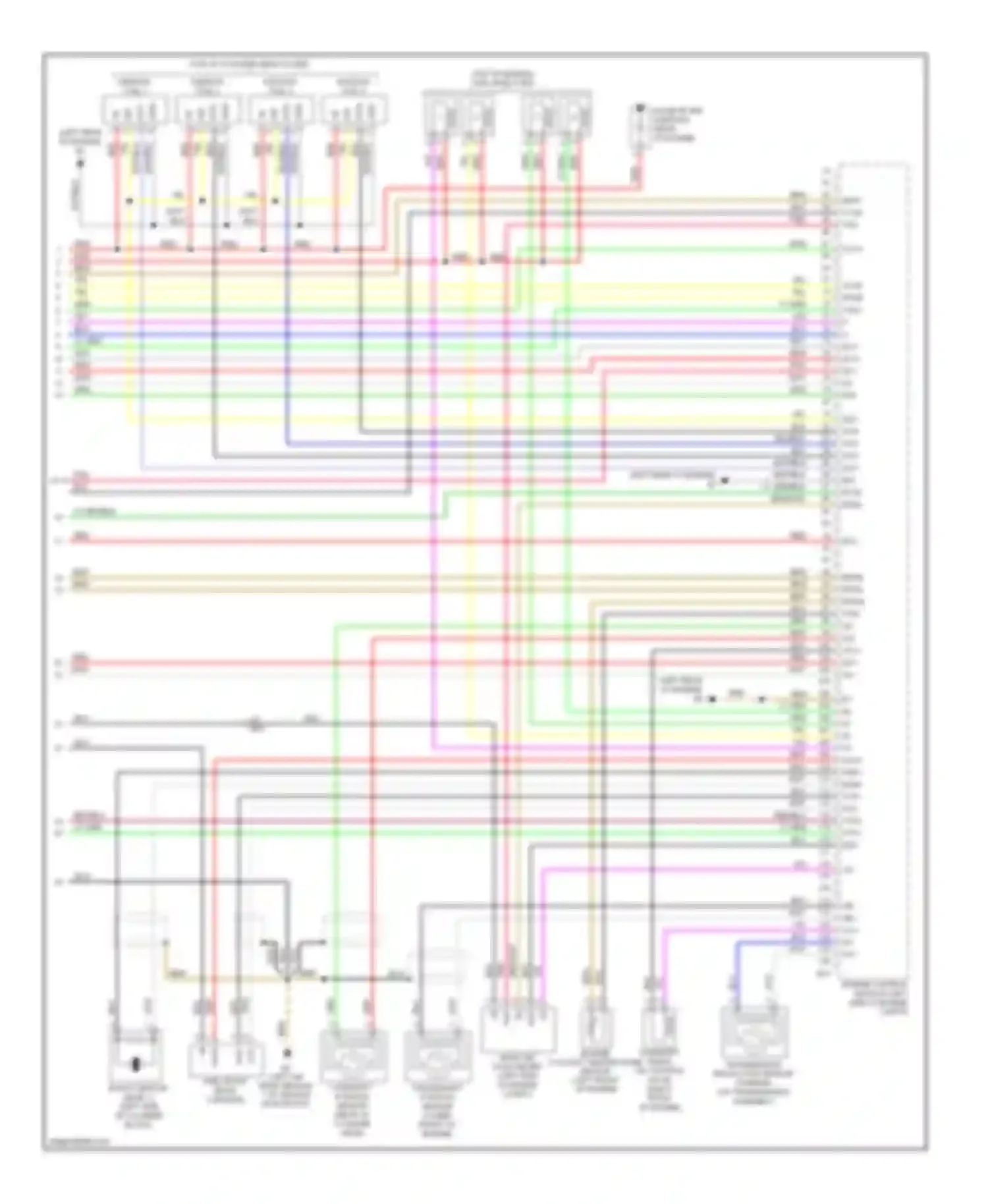 xB Scion II facelift (2010-2015): Wiring diagram engine performance 2.4l (4 of 4)