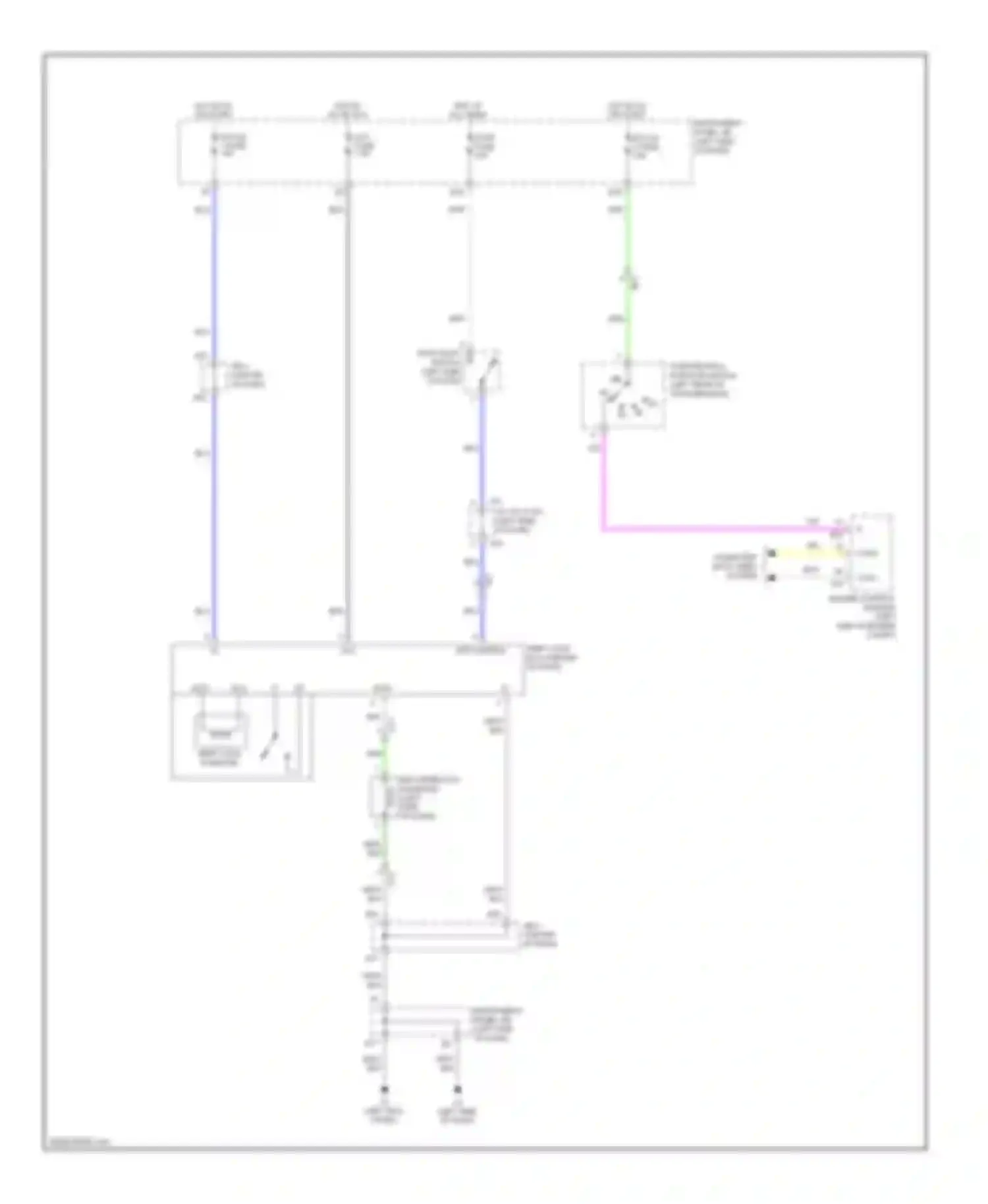 xB Scion II facelift (2010-2015): Shift interlock circuit