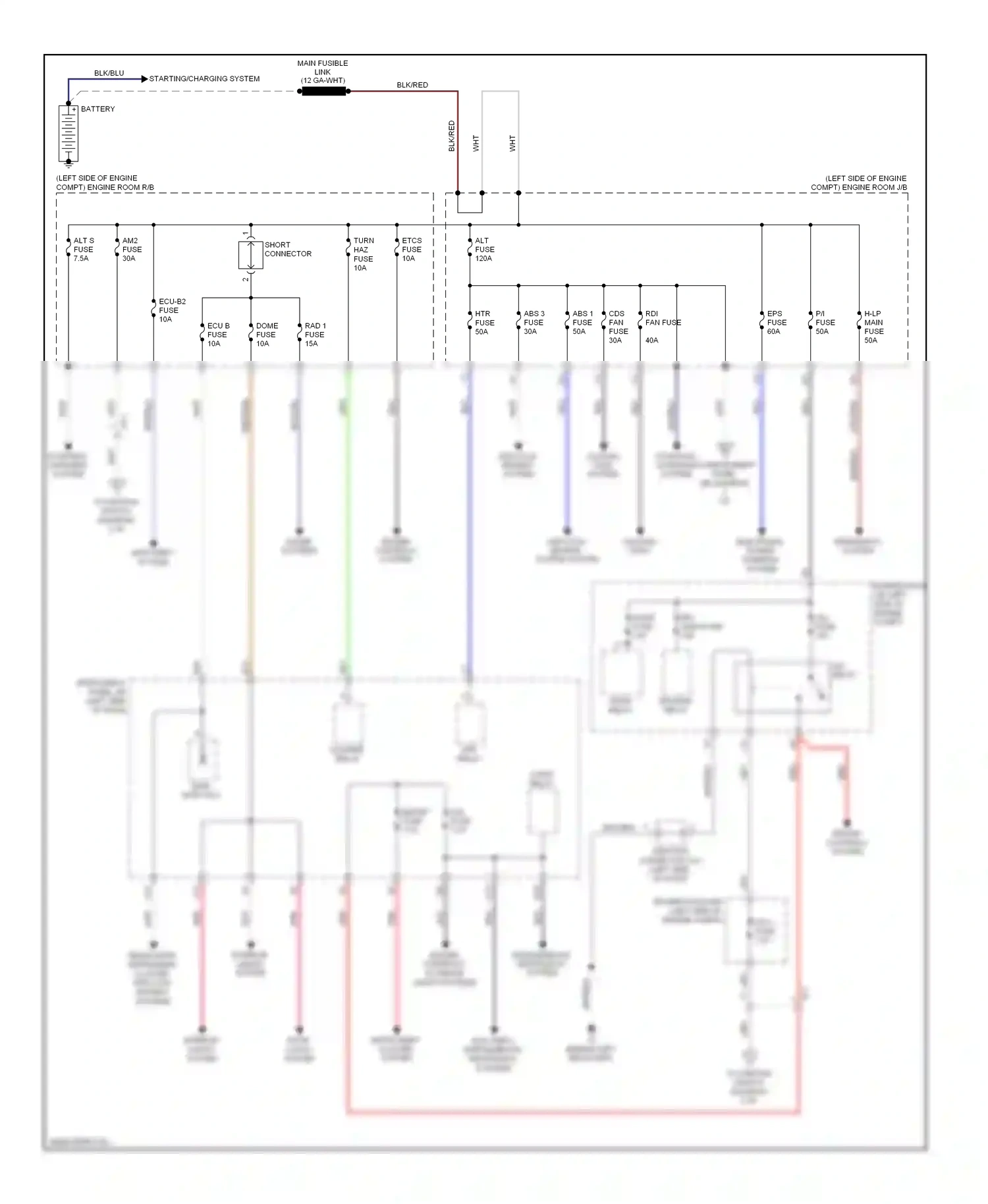 Scion xB II facelift (2010-2015) blk/blu wiring diagram  (2 of 3)