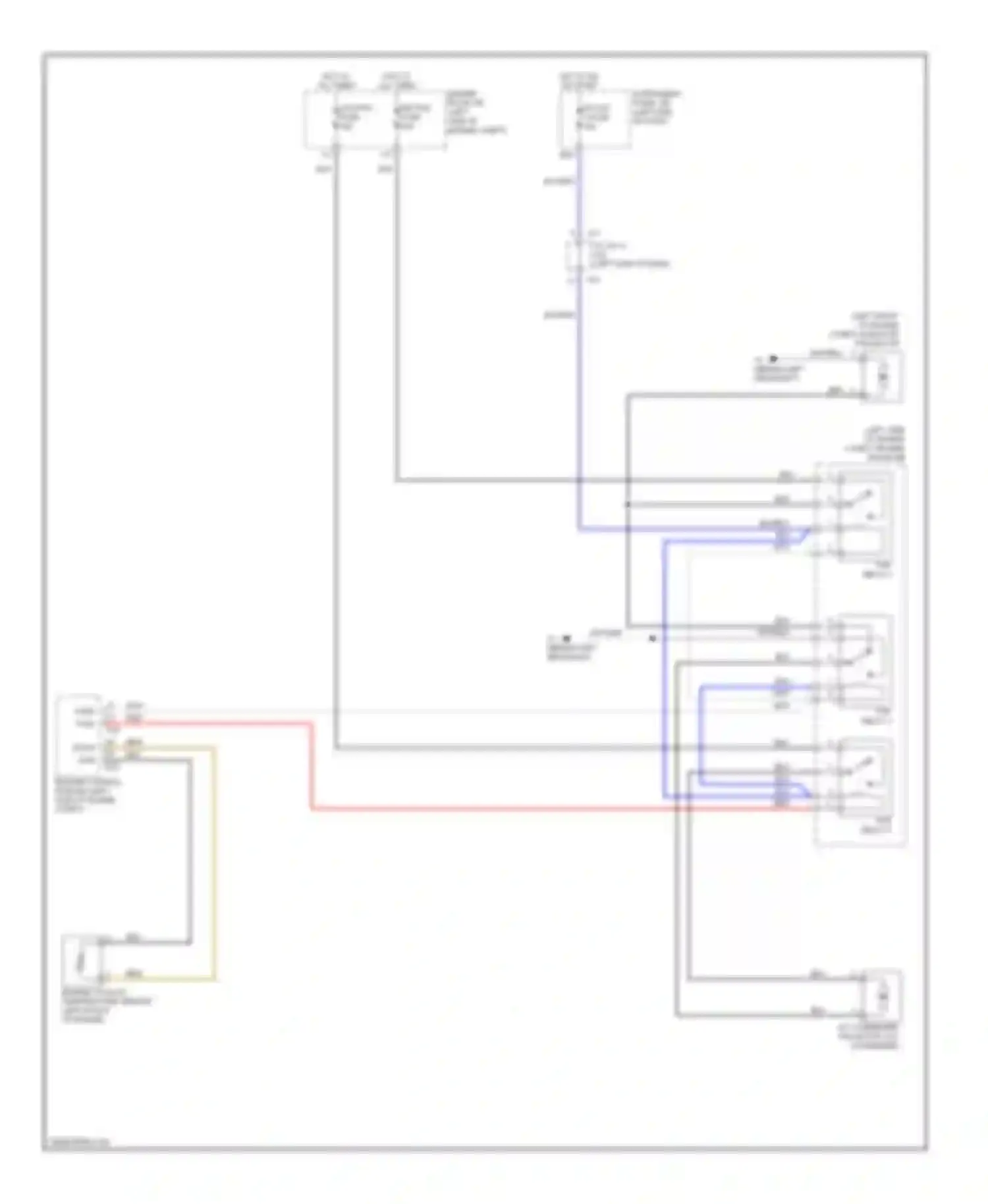 Wiring diagram fan relay 3 for Scion xB II facelift (2010-2015) (1 of 1)