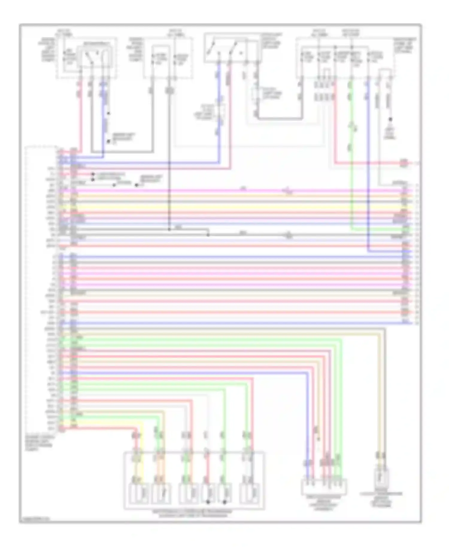 Wiring diagram hot at all times for Scion xB II facelift (2010-2015) (24 of 25)