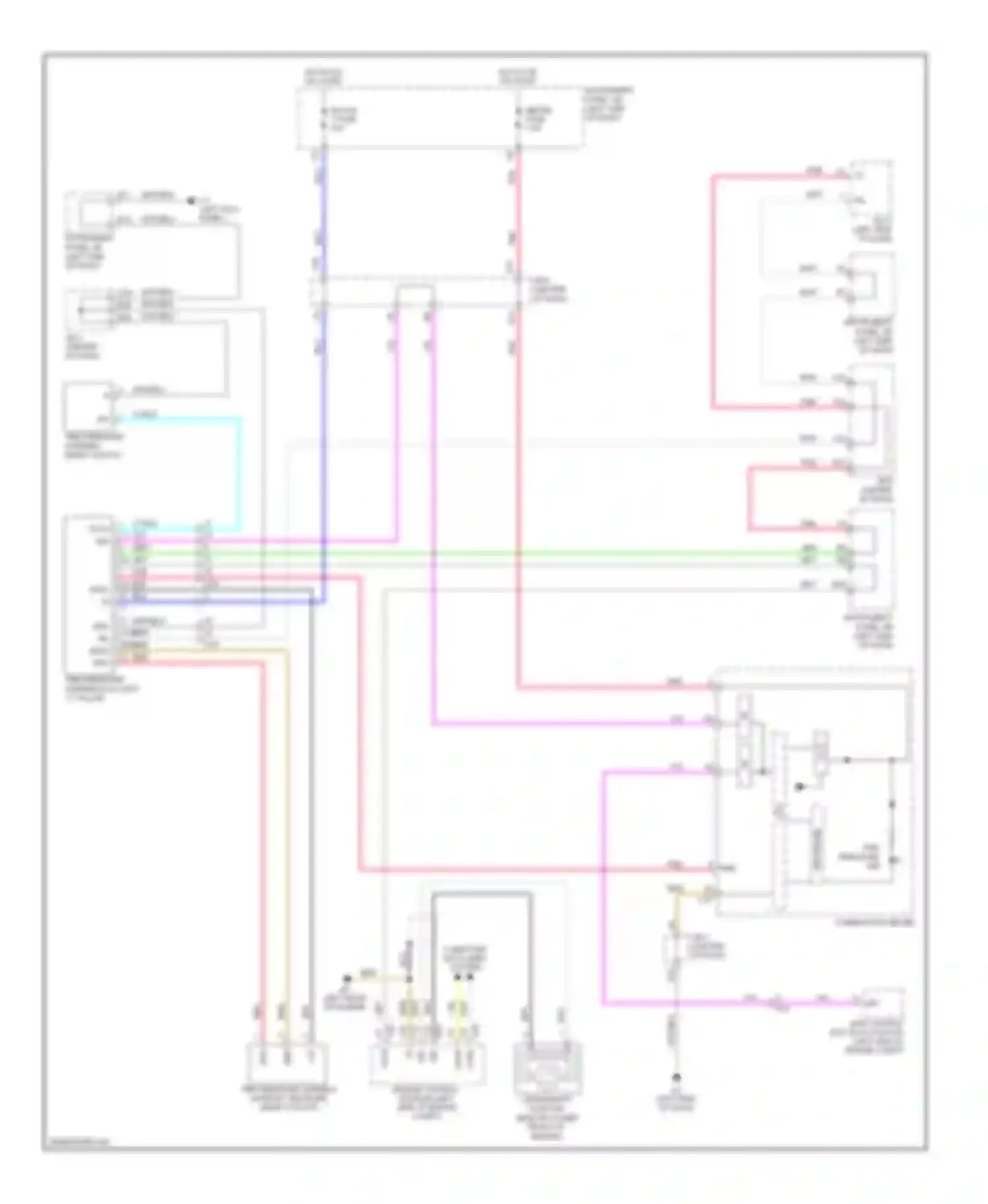 Wiring diagram meter fuse for Scion xB II facelift (2010-2015) (10 of 11)