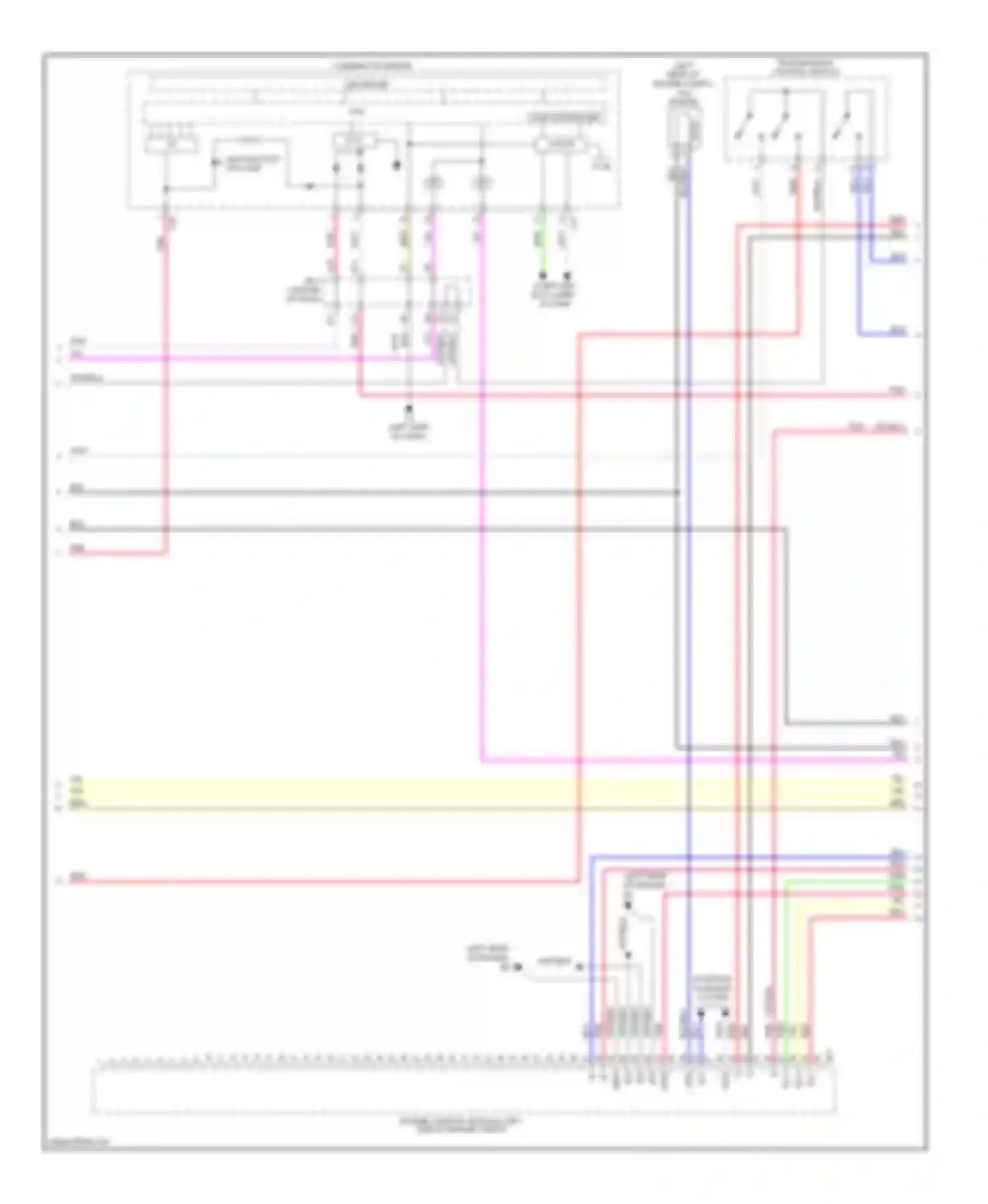 xB Scion II (2007-2010): Wiring diagram engine performance 2.5l (2 of 4)