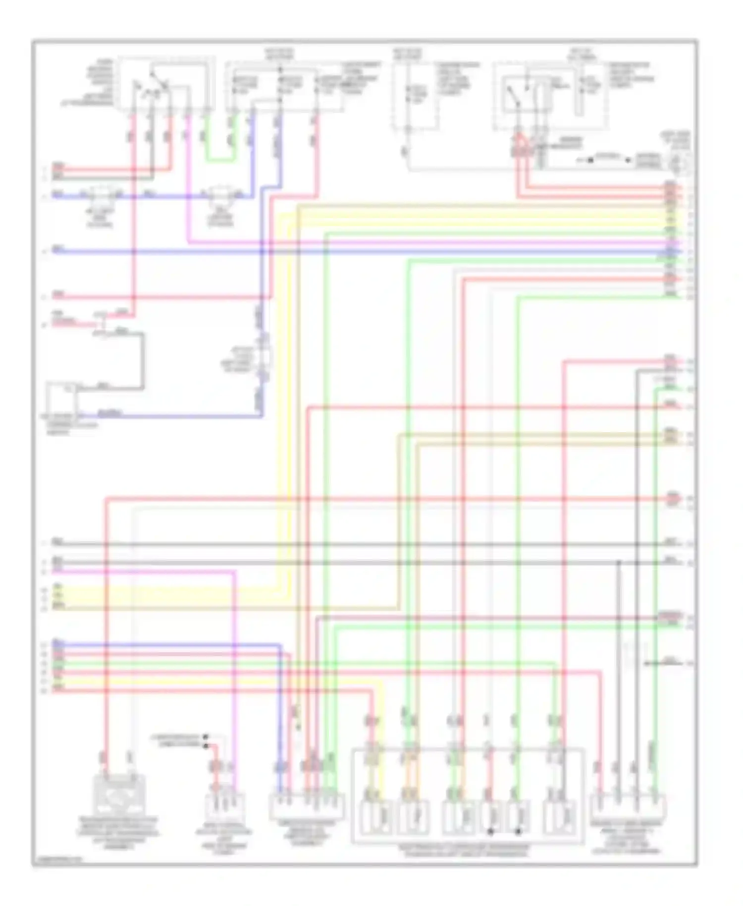 xB Scion II (2007-2010): Wiring diagram engine performance 2.5l (3 of 4)