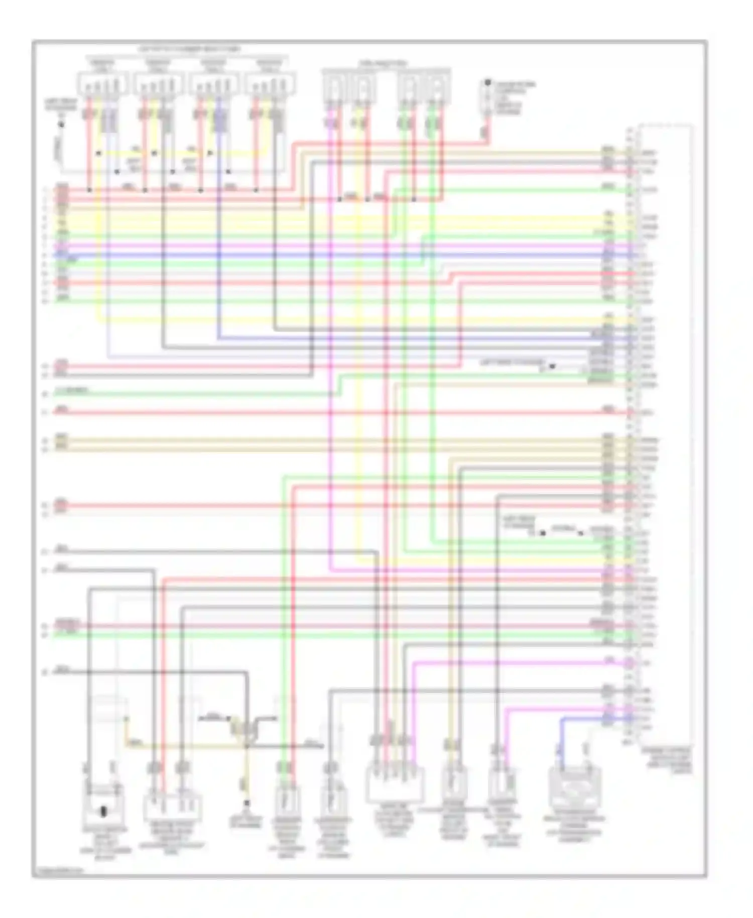 xB Scion II (2007-2010): Wiring diagram engine performance 2.5l (4 of 4)