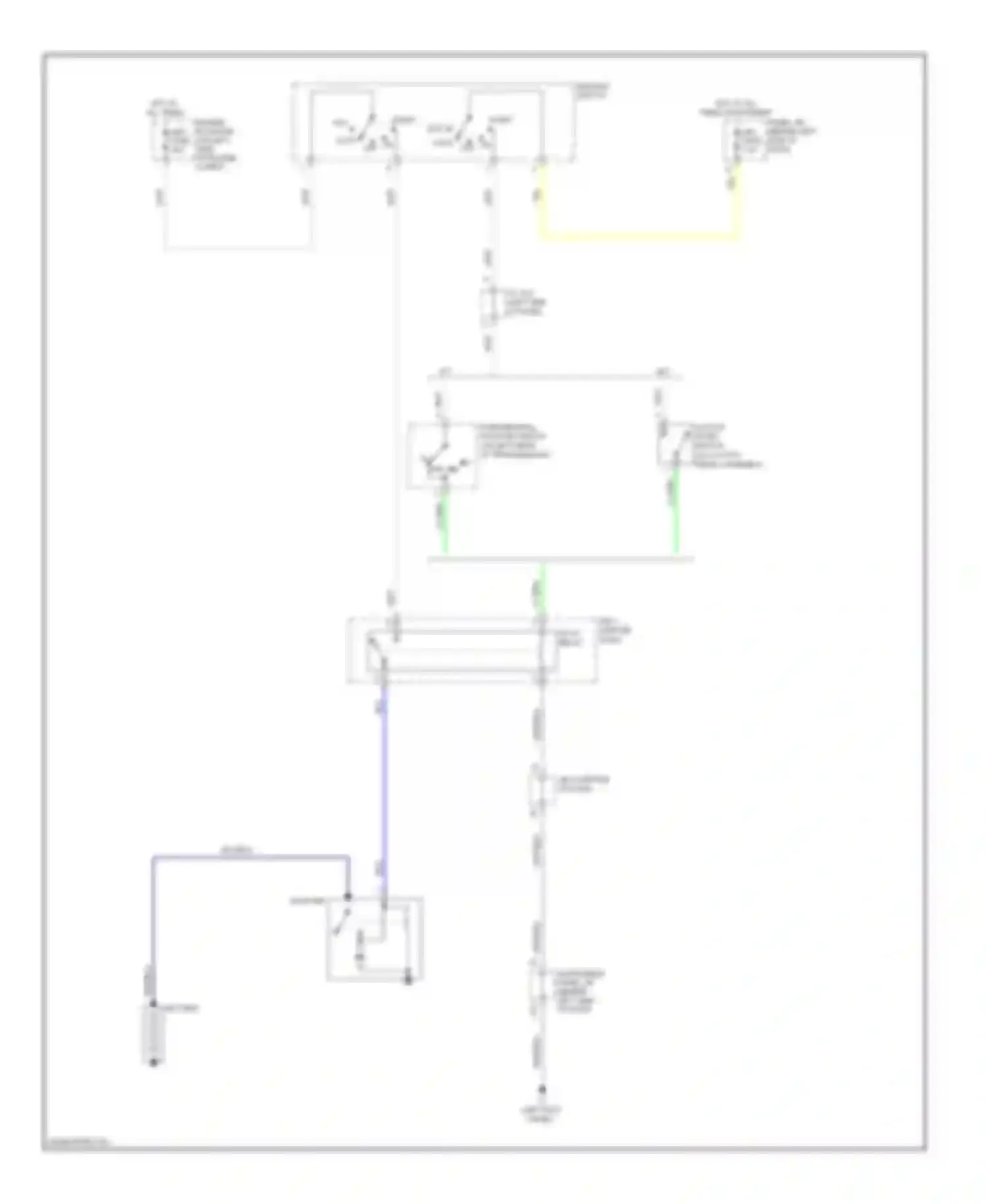 xB Scion II (2007-2010): Starting circuit
